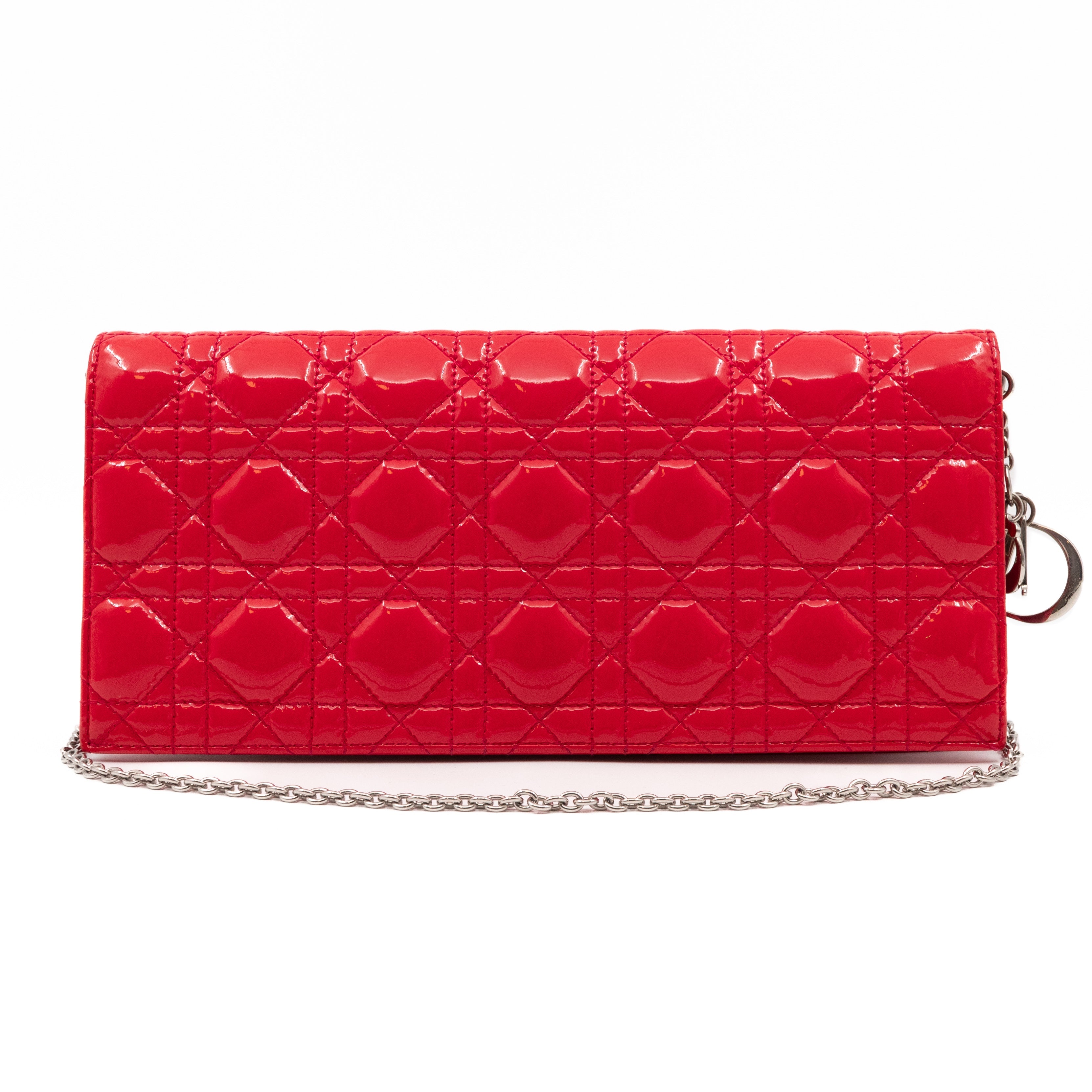 Christian Dior Red high quality Clutch bag