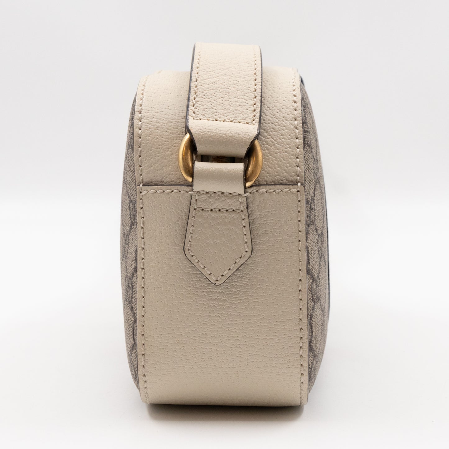 Ophidia Crossbody Bag GG Supreme White Leather