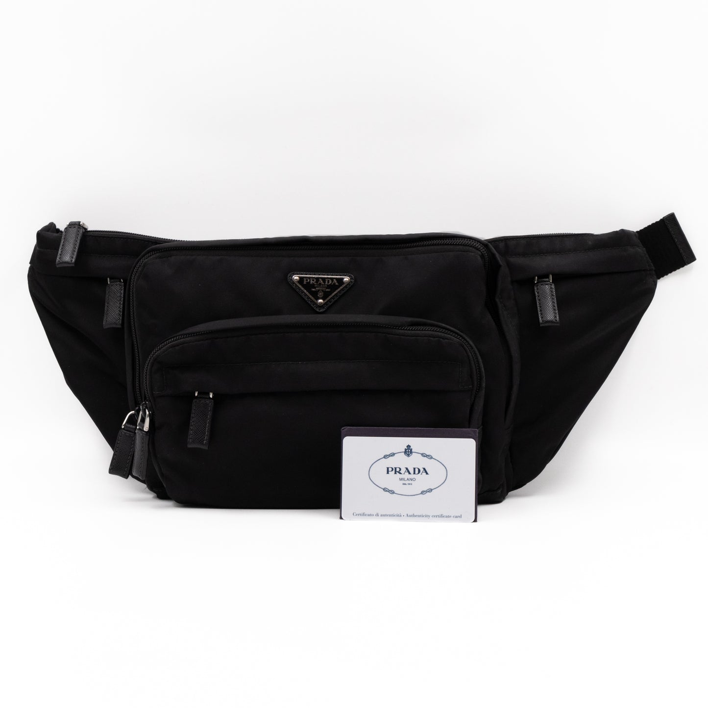 Tessuto Nylon Bumbag Black