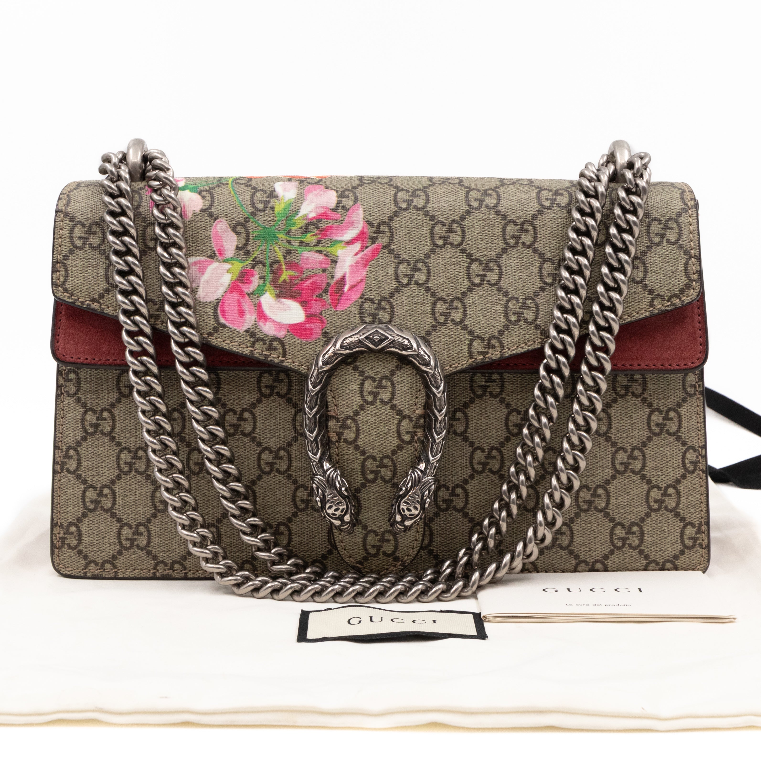 Gucci Gucci Dionysus Small Blooms GG Supreme Dry Rose Queen