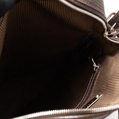 Bequia Porte Document Vertical Brown Leather