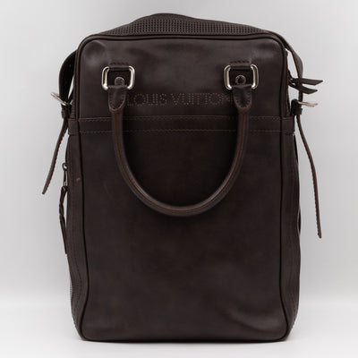 Bequia Porte Document Vertical Brown Leather