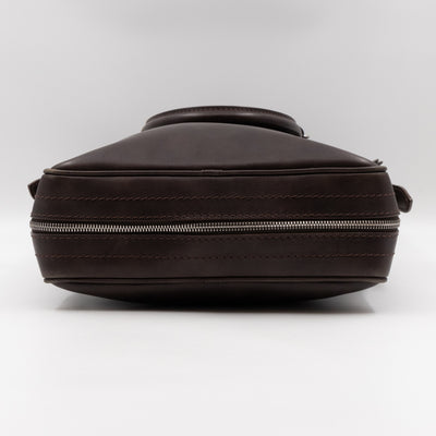 Bequia Porte Document Vertical Brown Leather