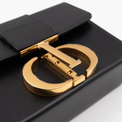 Box 30 Montaigne Black Leather