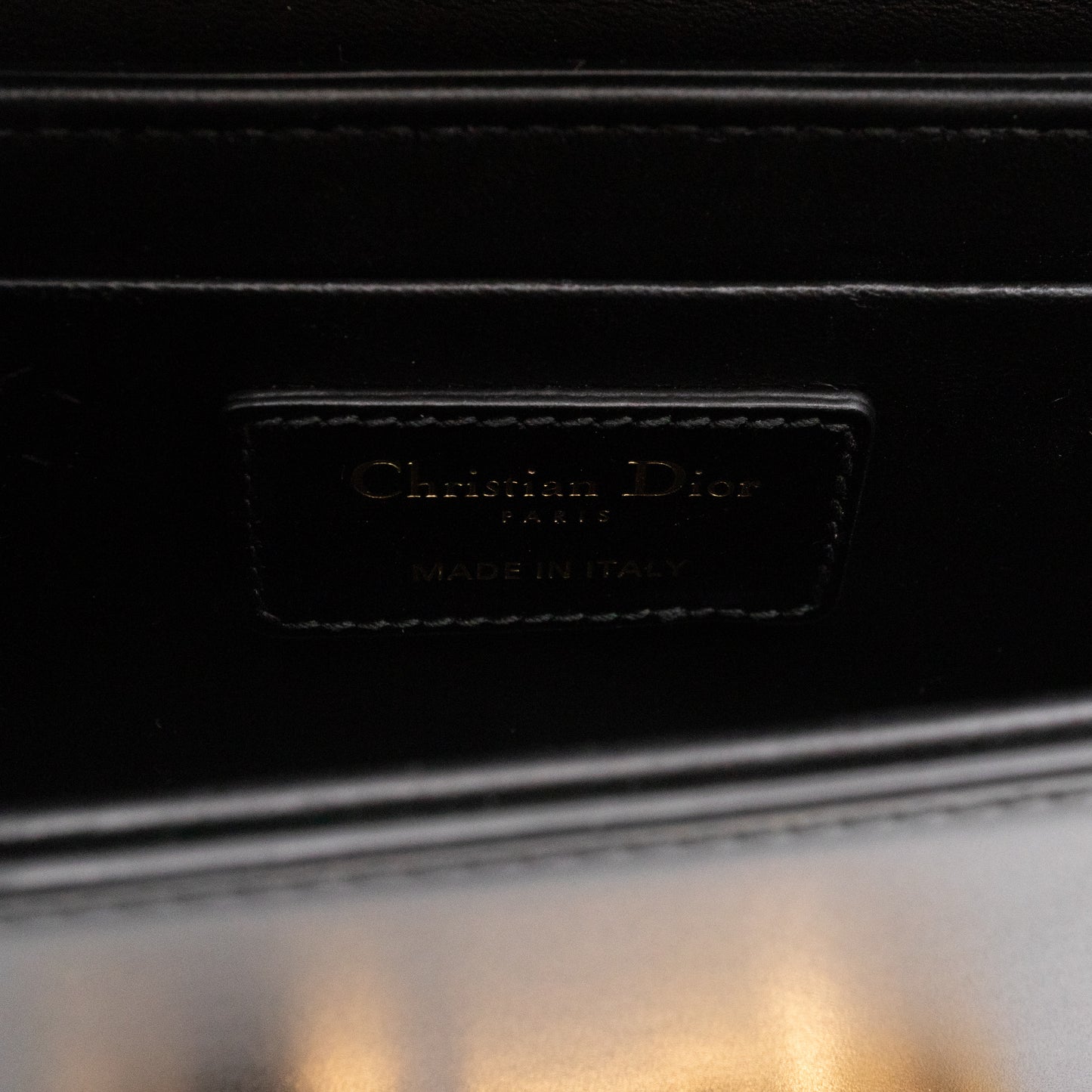 Box 30 Montaigne Black Leather