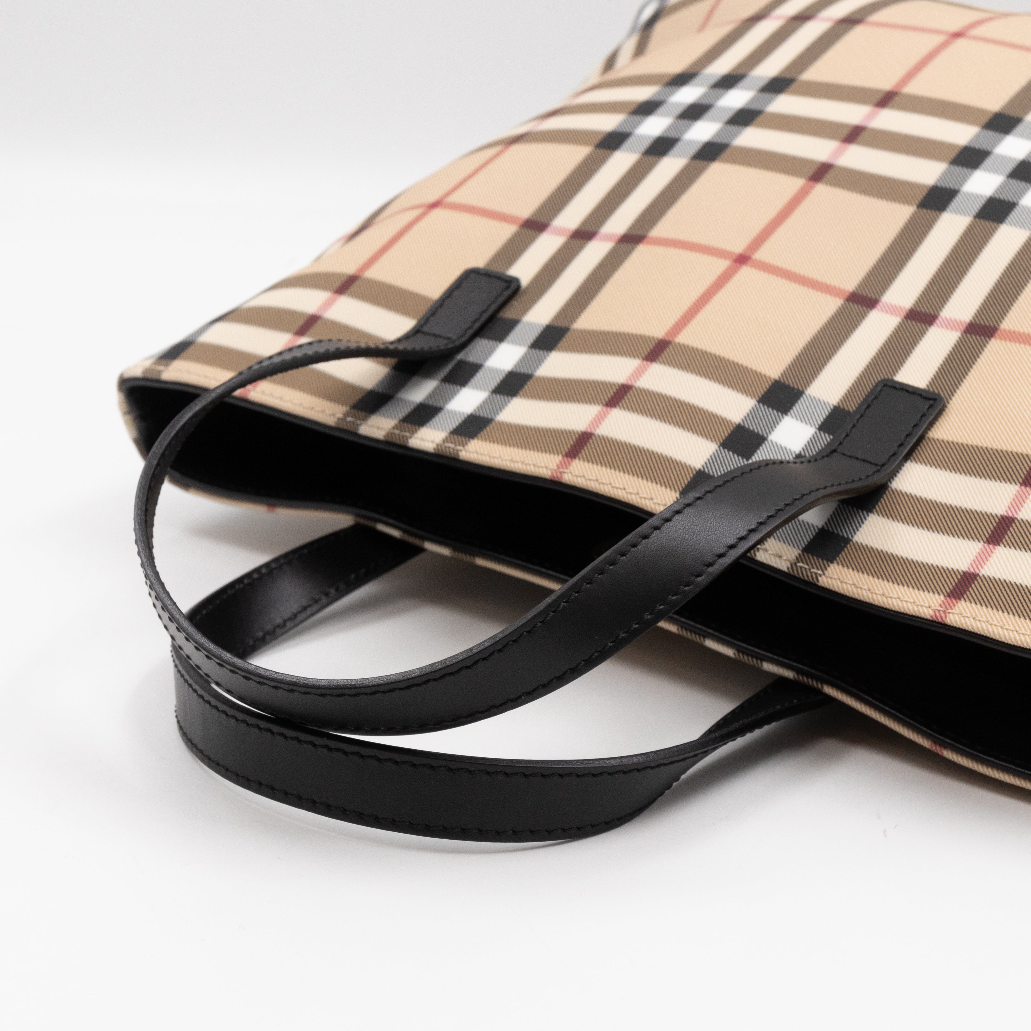 Tote Bag House Nova Check Coated Canvas