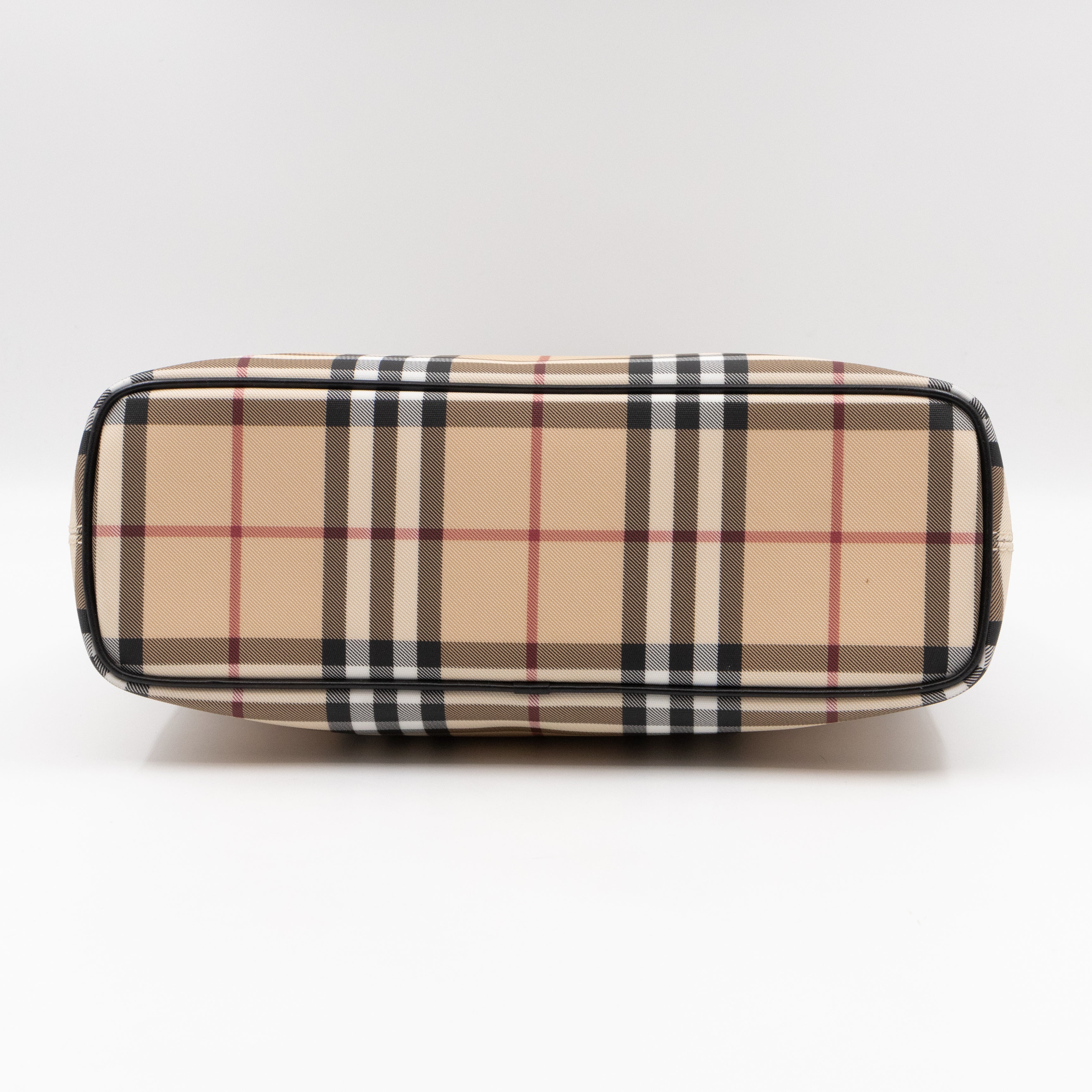 Tote Bag House Nova Check Coated Canvas