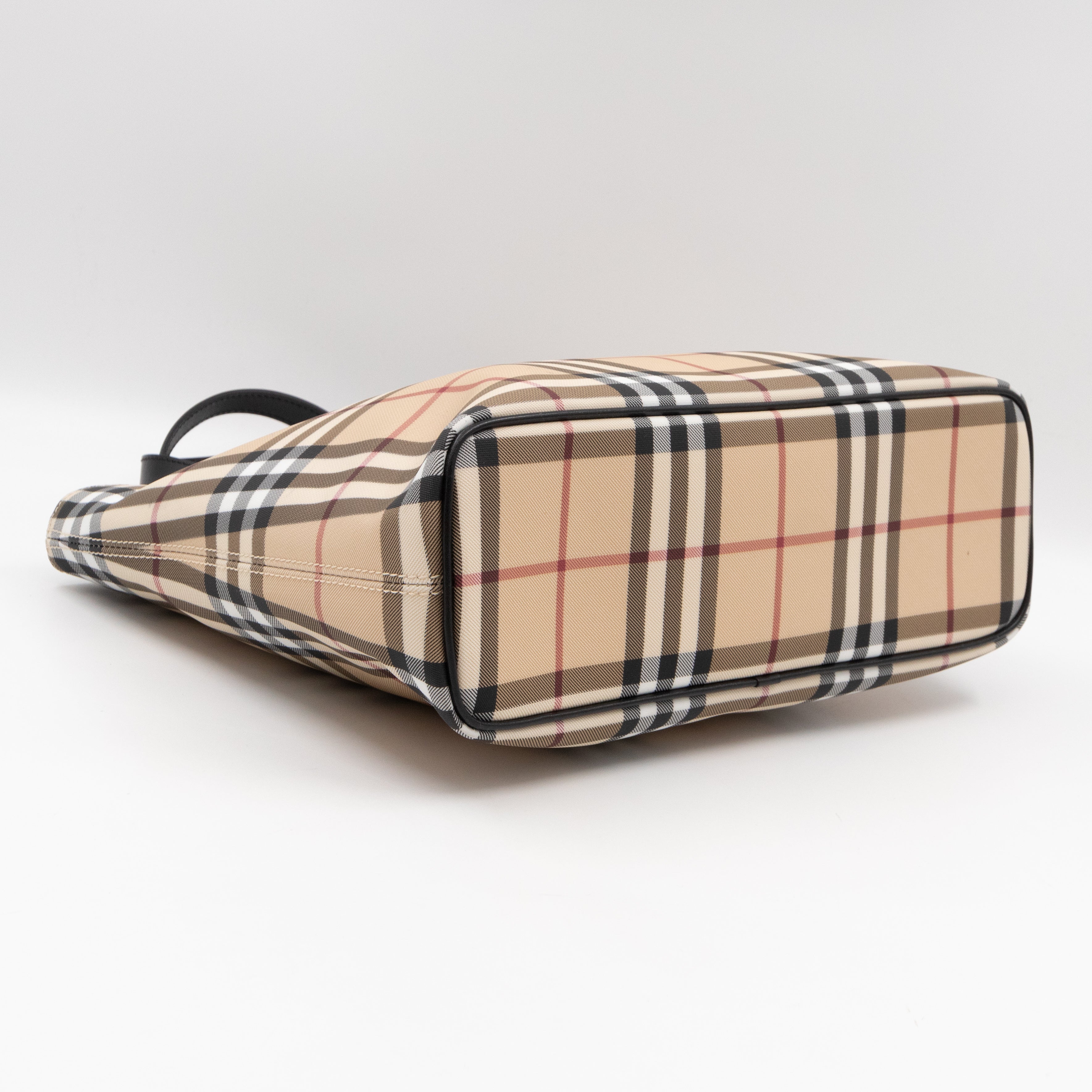 Tote Bag House Nova Check Coated Canvas