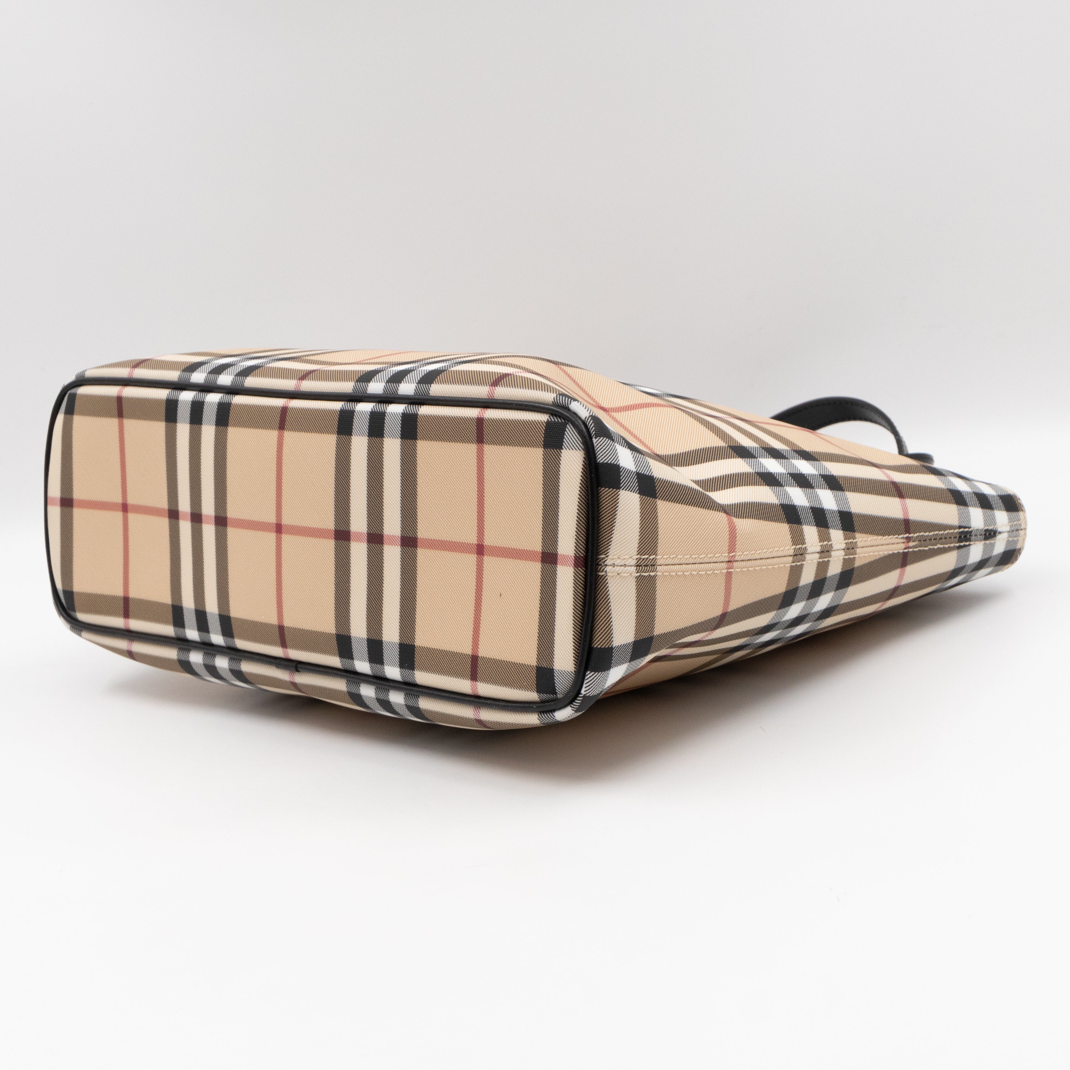 Tote Bag House Nova Check Coated Canvas