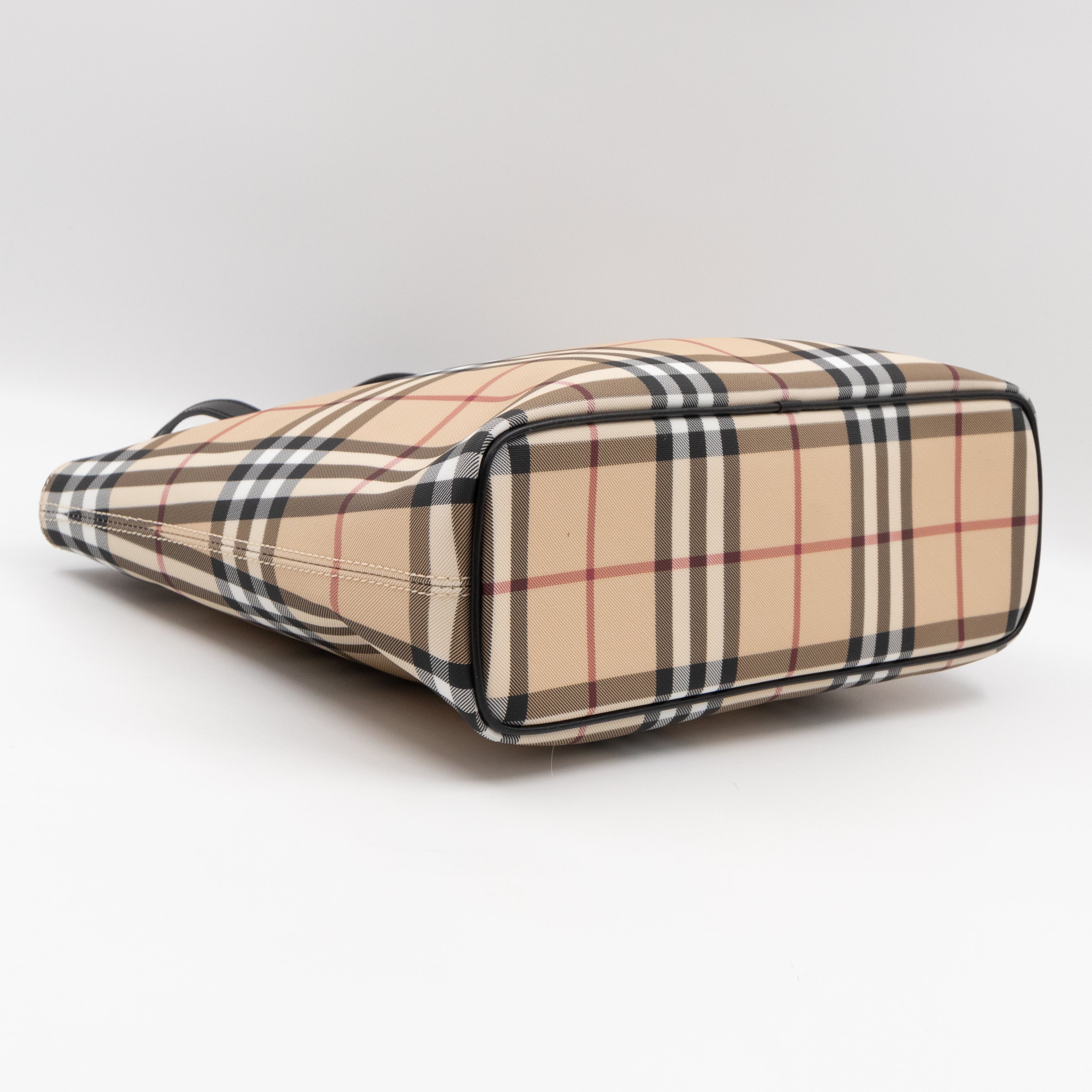 Tote Bag House Nova Check Coated Canvas
