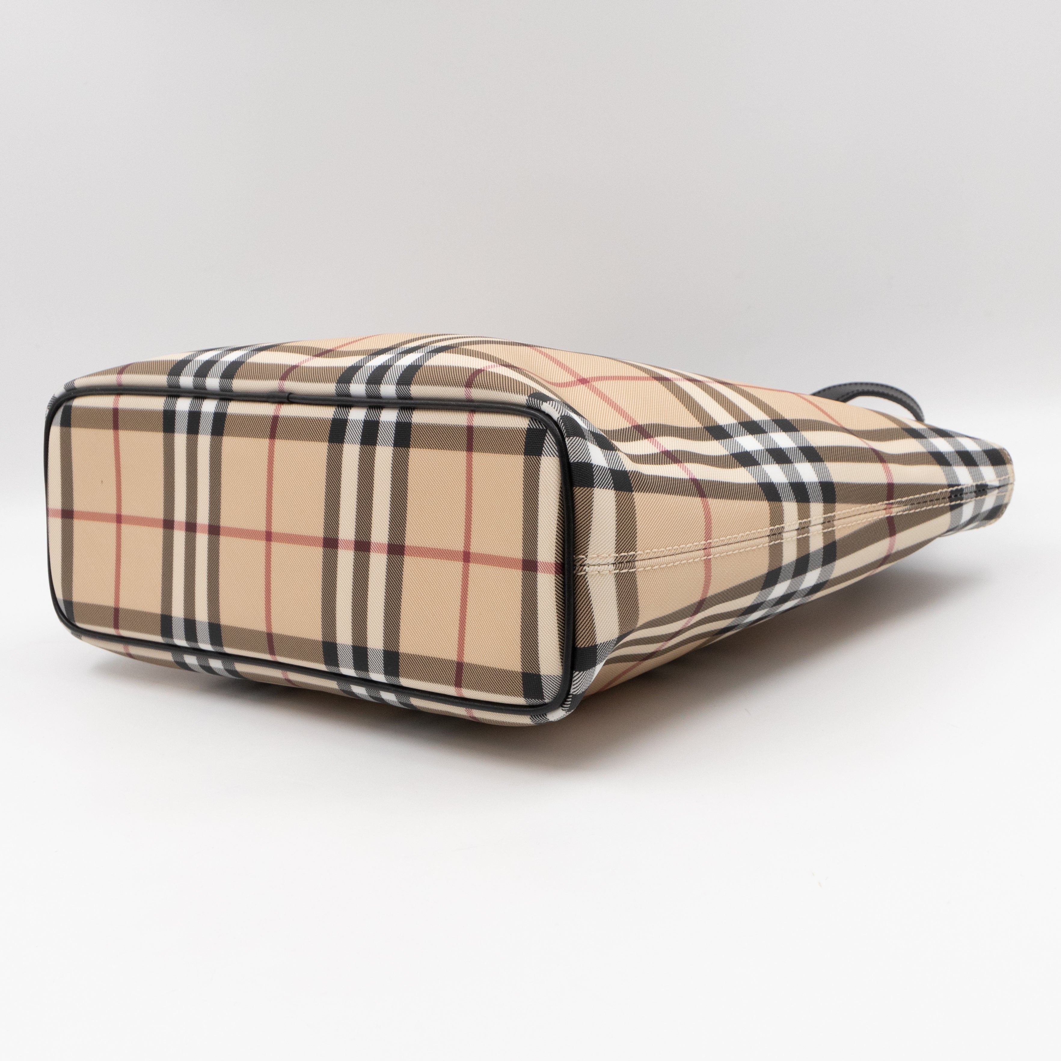 Tote Bag House Nova Check Coated Canvas