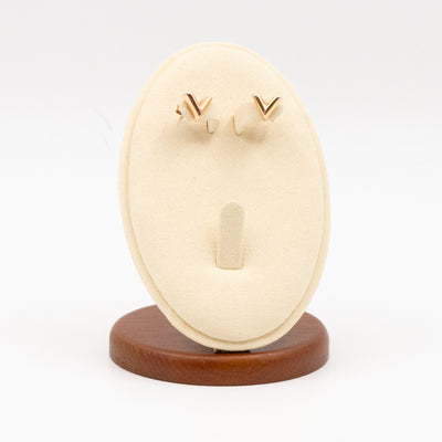 Essential V Studs Gold