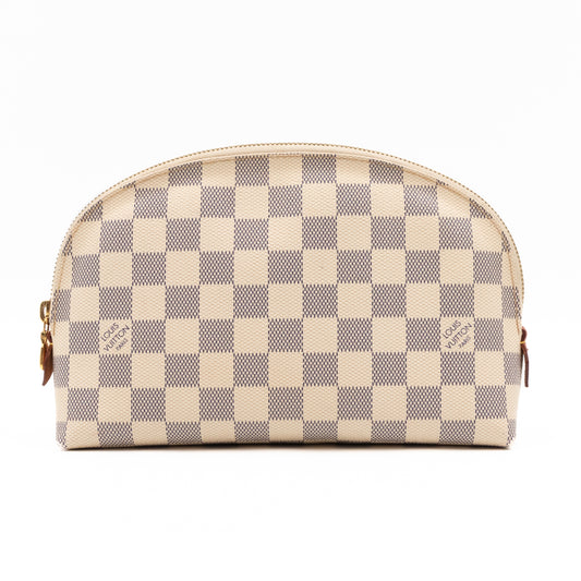 Cosmetic Pouch MM Damier Azur