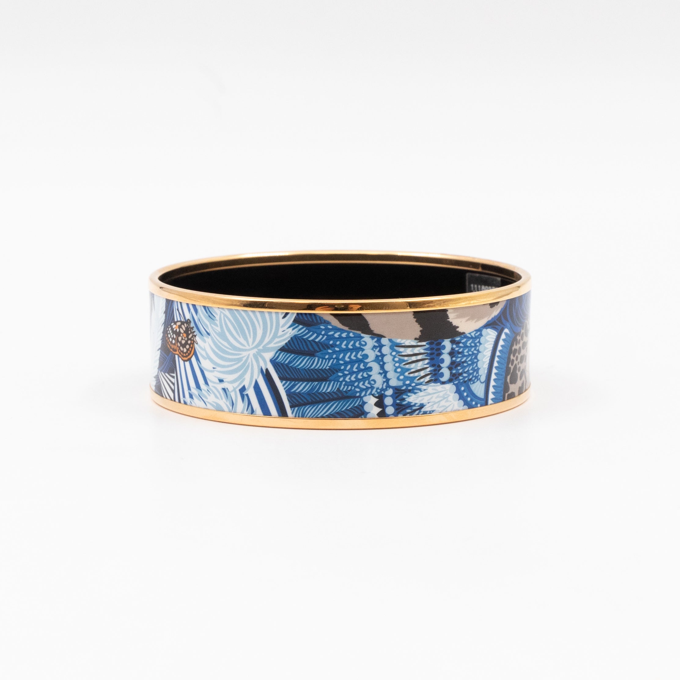 Jaquar Quetzal L Blue Bangle Bracelet