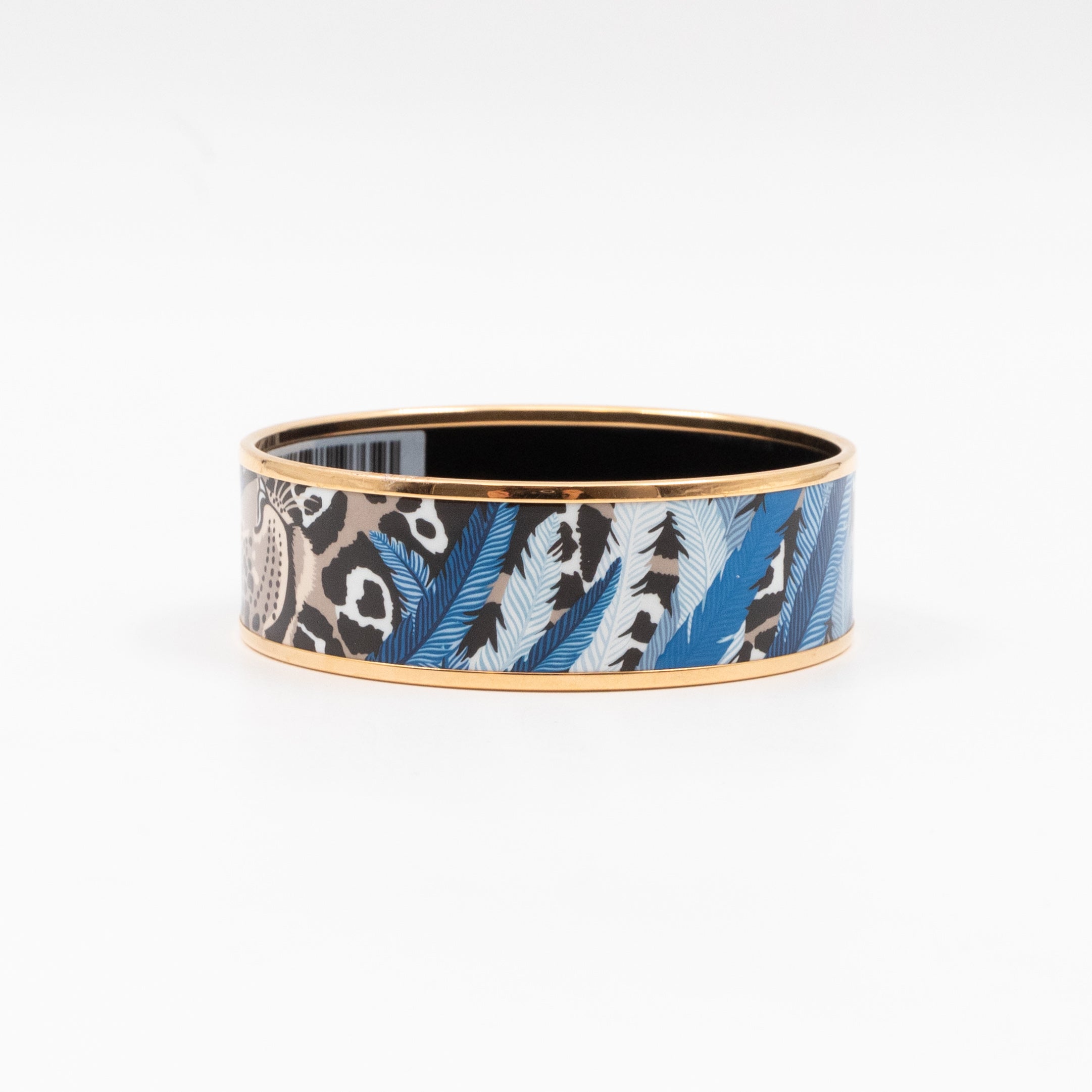 Jaquar Quetzal L Blue Bangle Bracelet