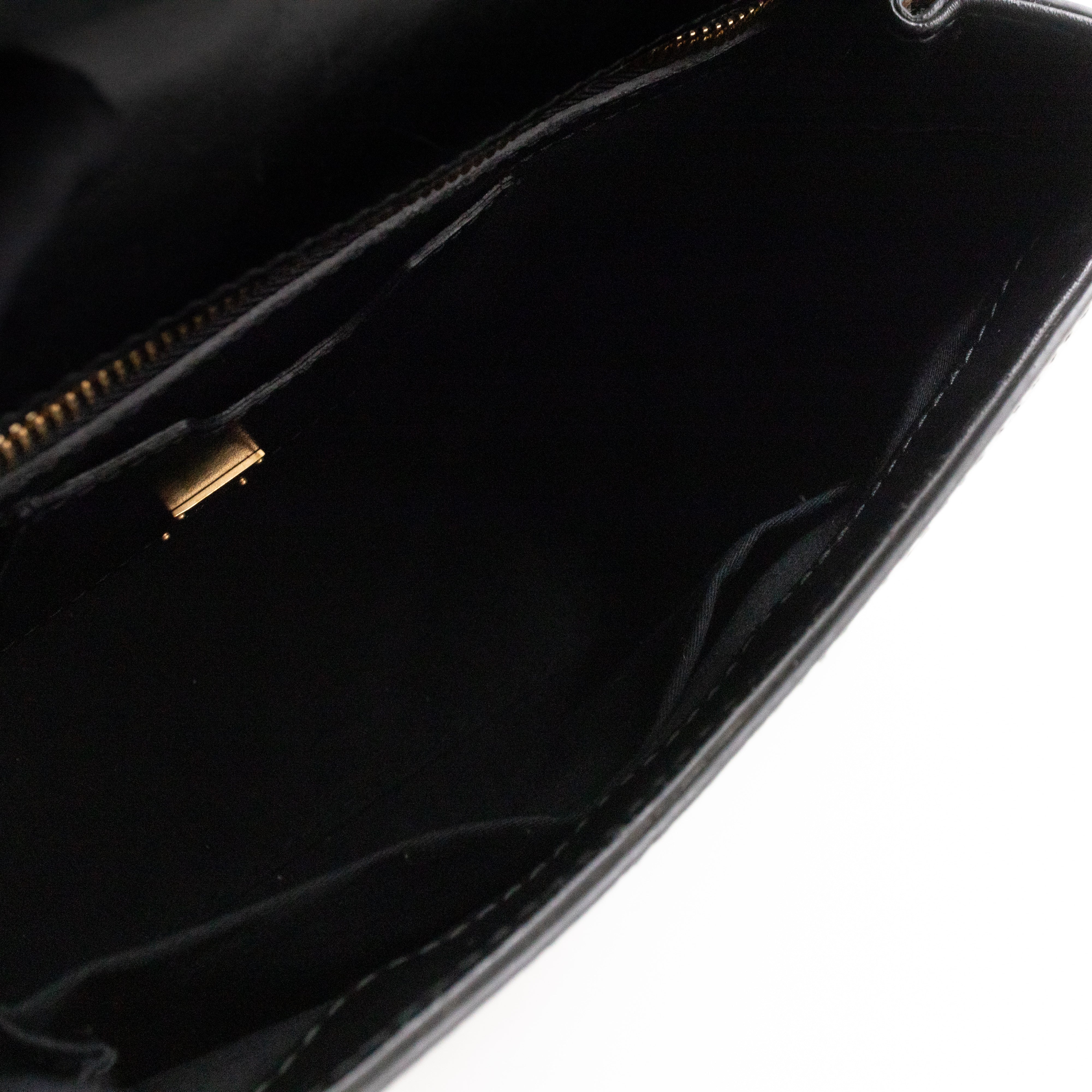 Sicily Medium Dauphine Leather Leopard
