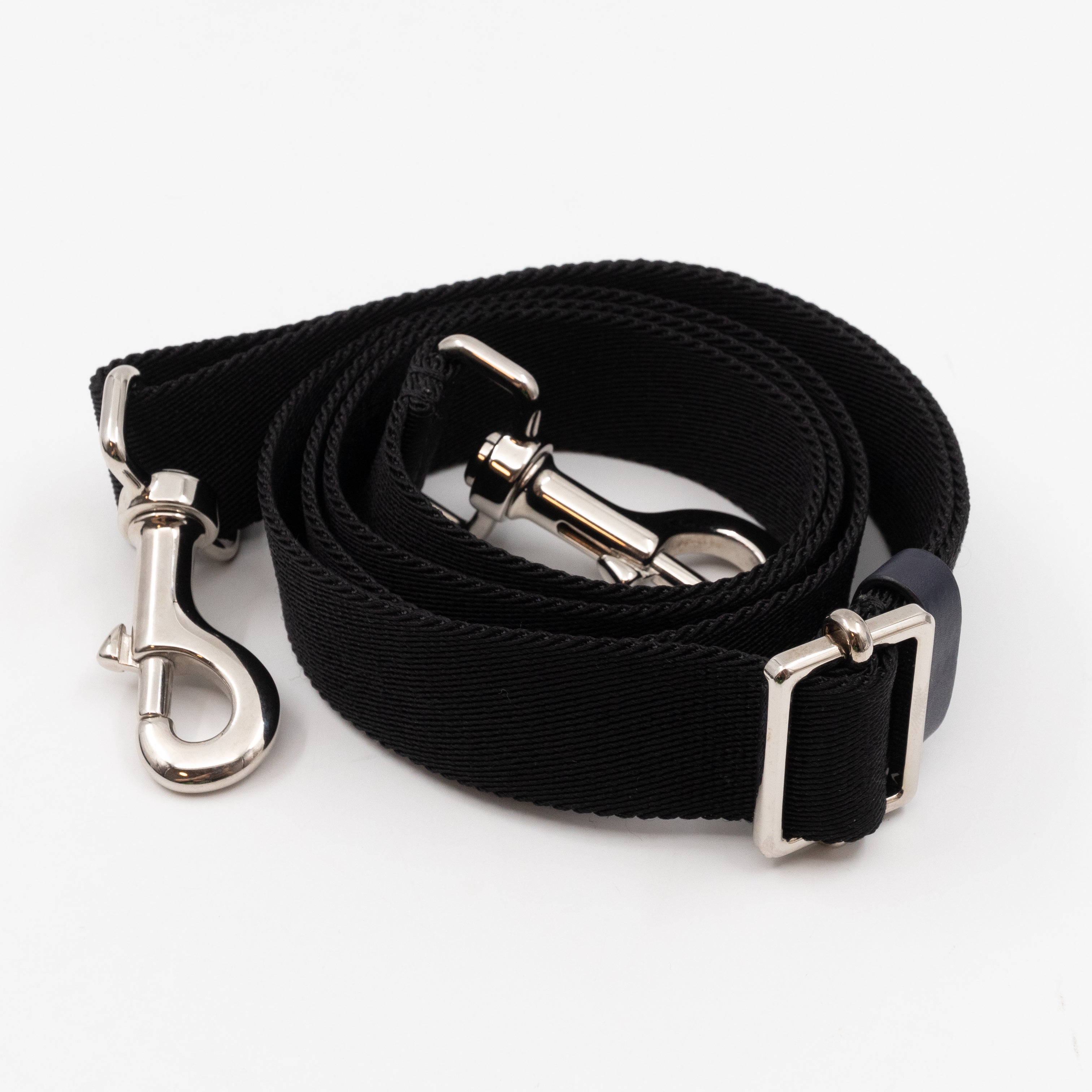 VLTN Logo Small Crossbody Blue Leather