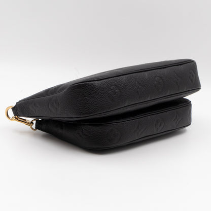 Multi Pochette Accessoires Monogram Empreinte Black