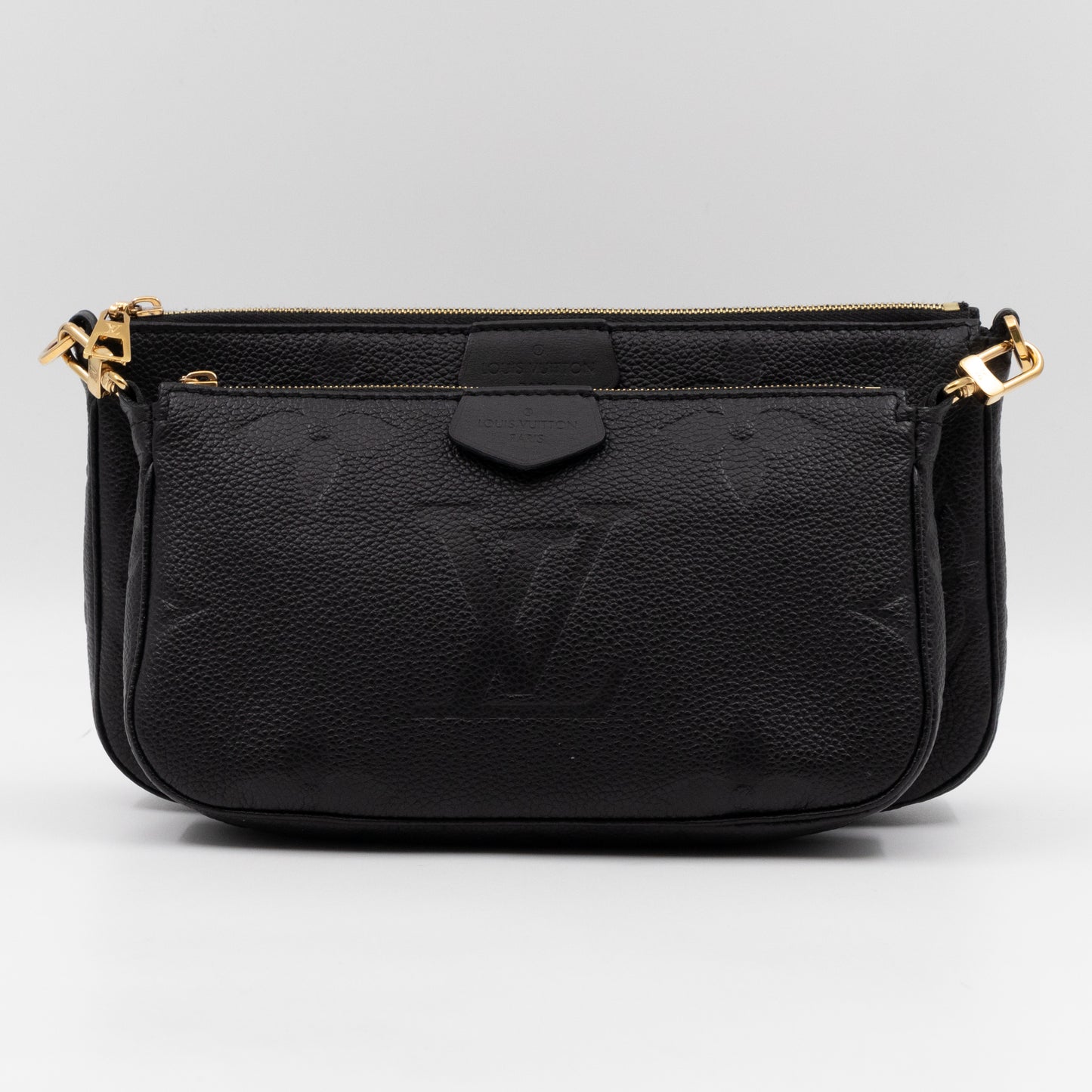 Multi Pochette Accessoires Monogram Empreinte Black