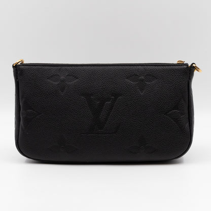 Multi Pochette Accessoires Monogram Empreinte Black