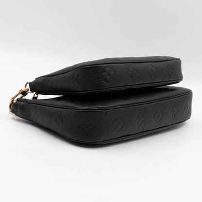 Multi Pochette Accessoires Monogram Empreinte Black