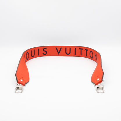 Wide Bandouliere Sunrise & Navy Leather