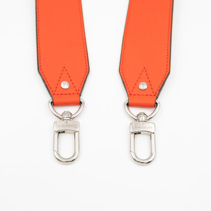 Wide Bandouliere Sunrise & Navy Leather