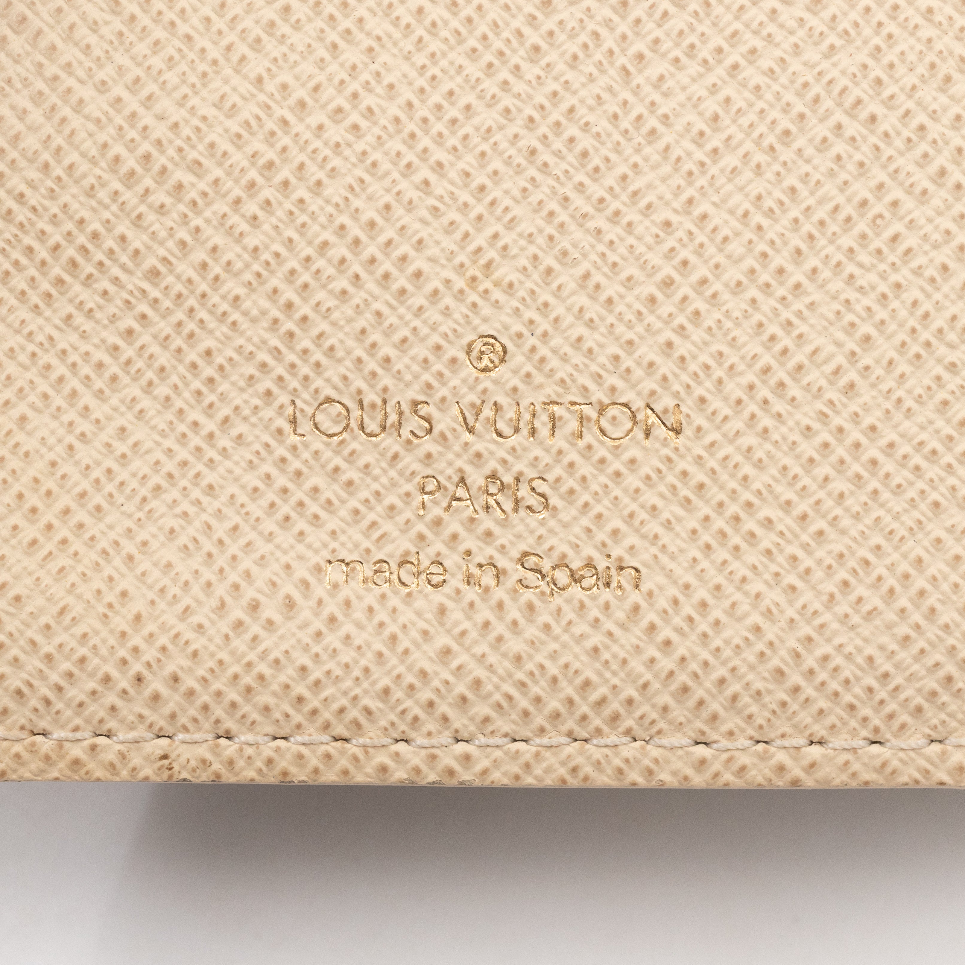 Small Ring Agenda Cover Trunks Damier Azur