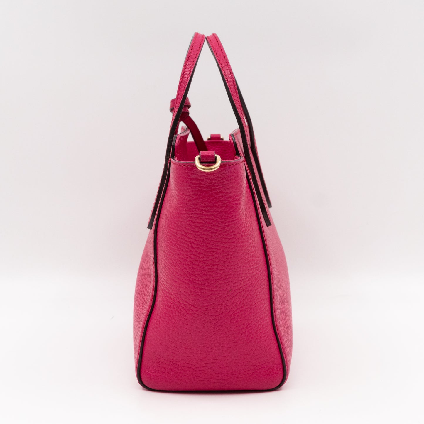 Swing Mini Pink Leather Crossbody Bag