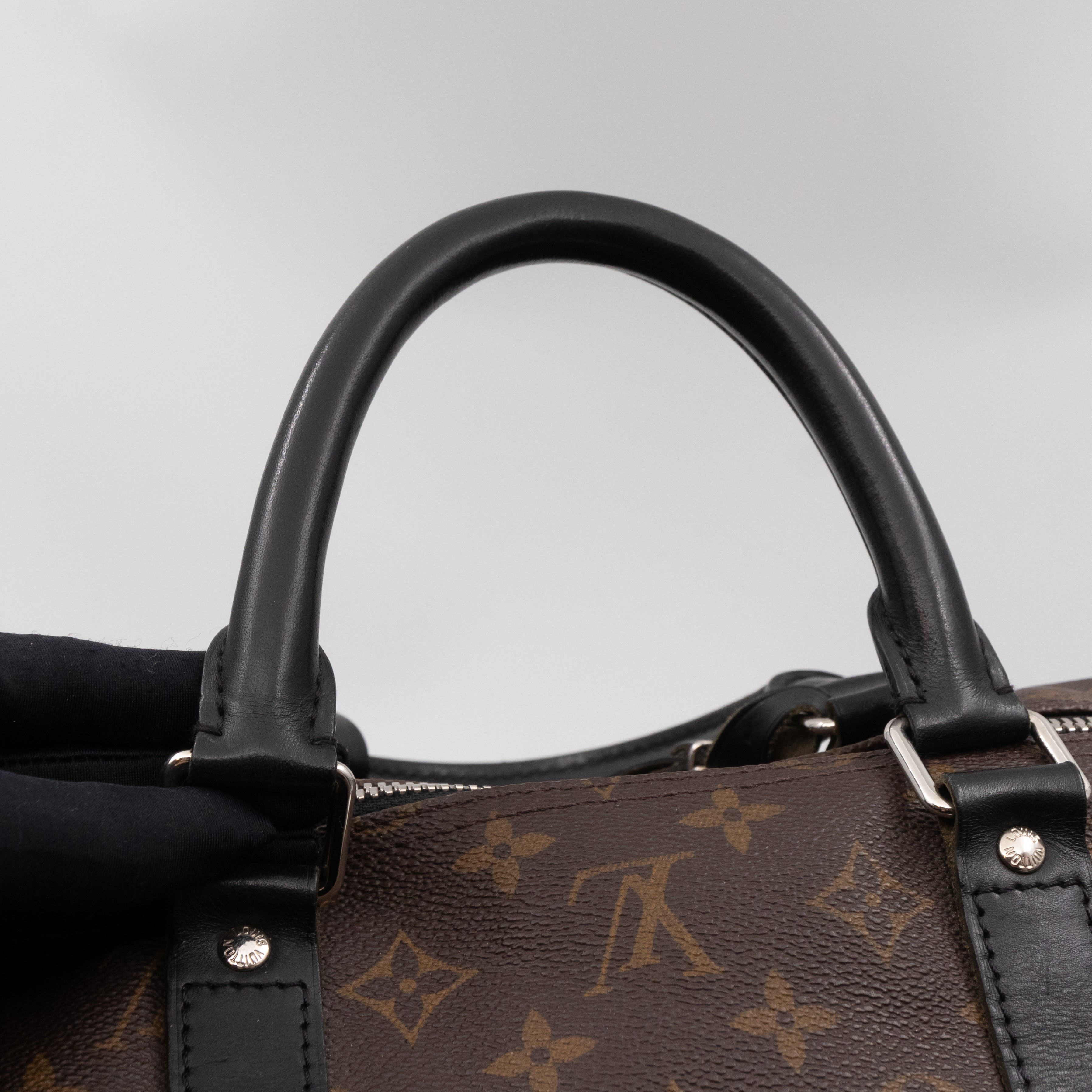 Keepall 55 Bandouliere Monogram Macassar