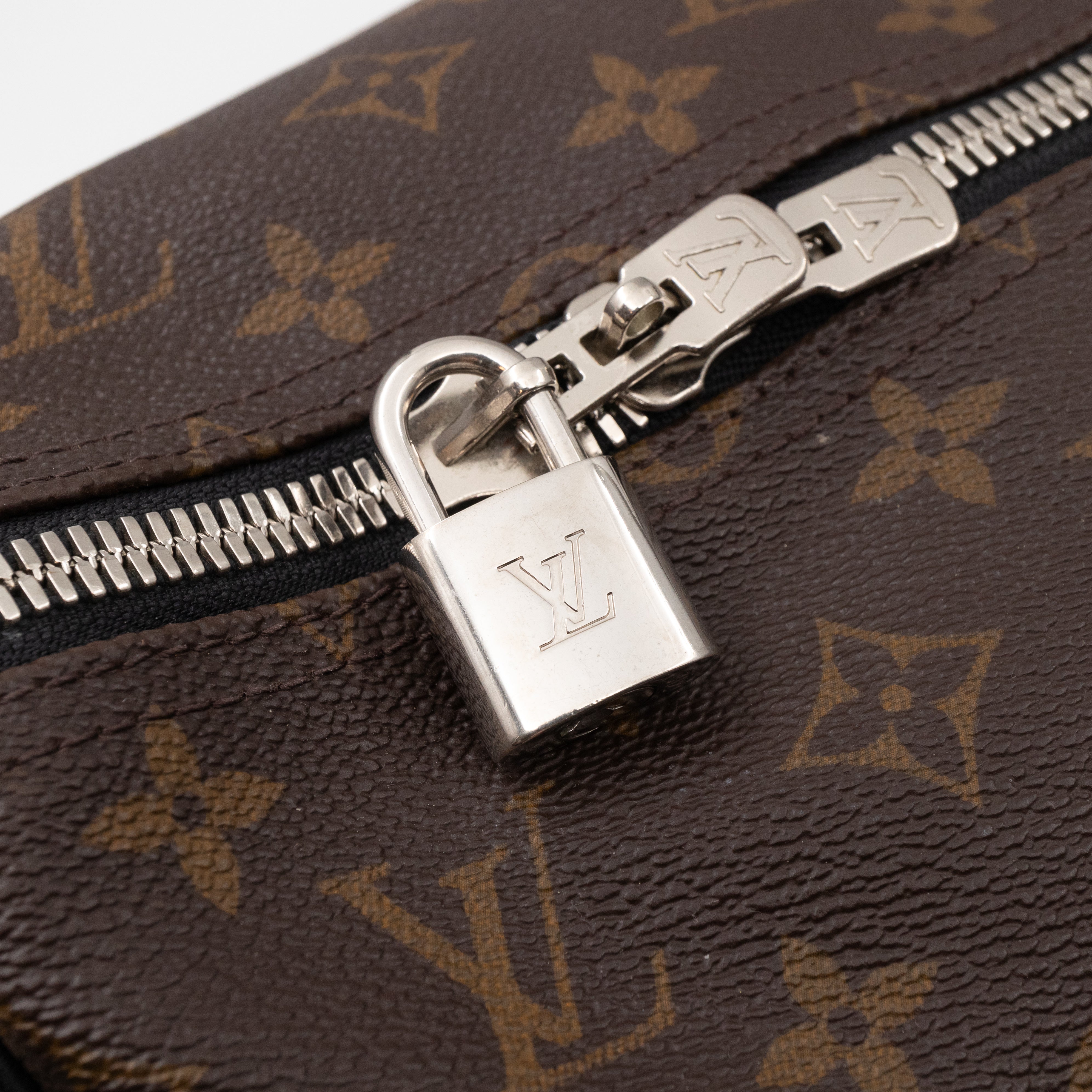 Keepall 55 Bandouliere Monogram Macassar