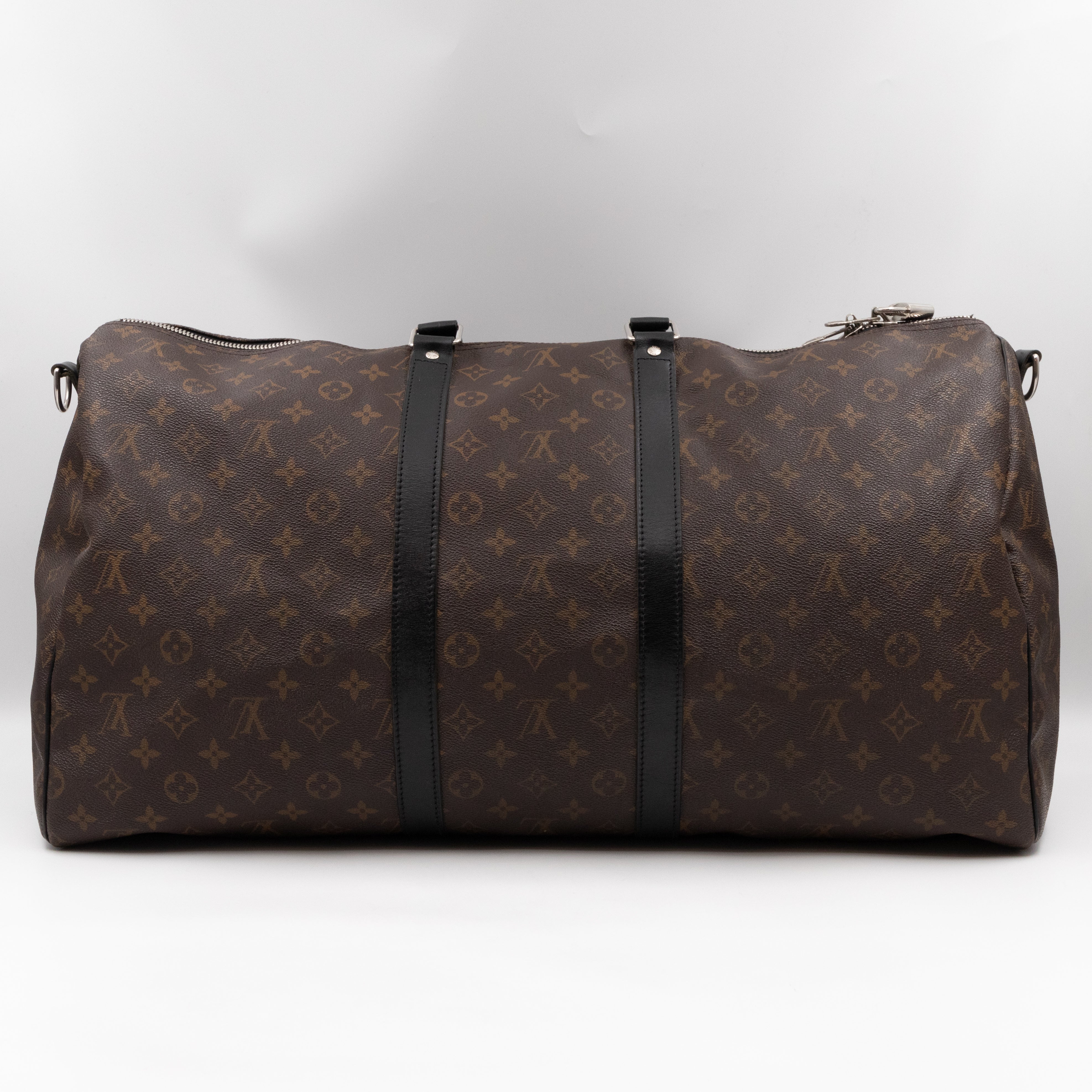 Keepall 55 Bandouliere Monogram Macassar