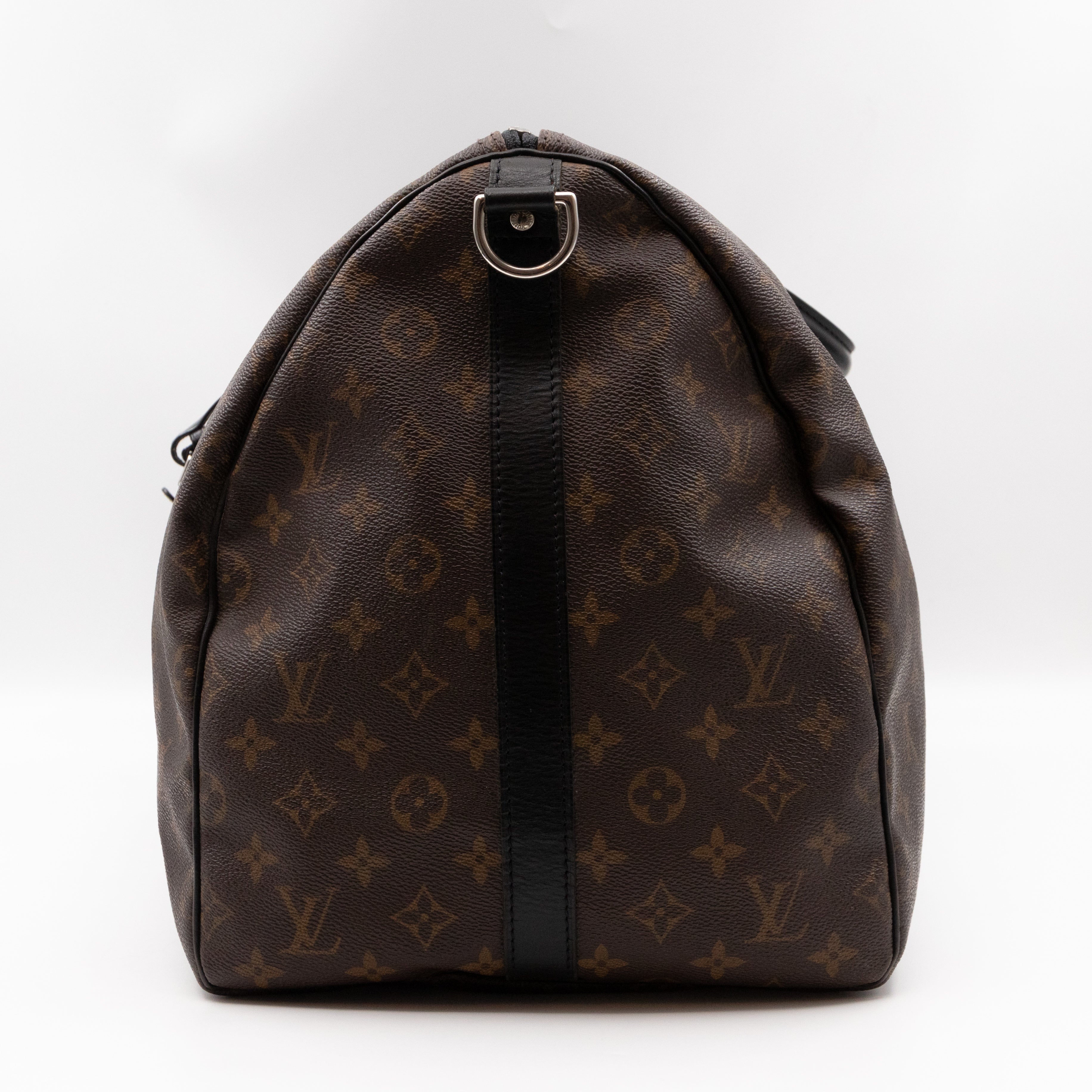 Keepall 55 Bandouliere Monogram Macassar
