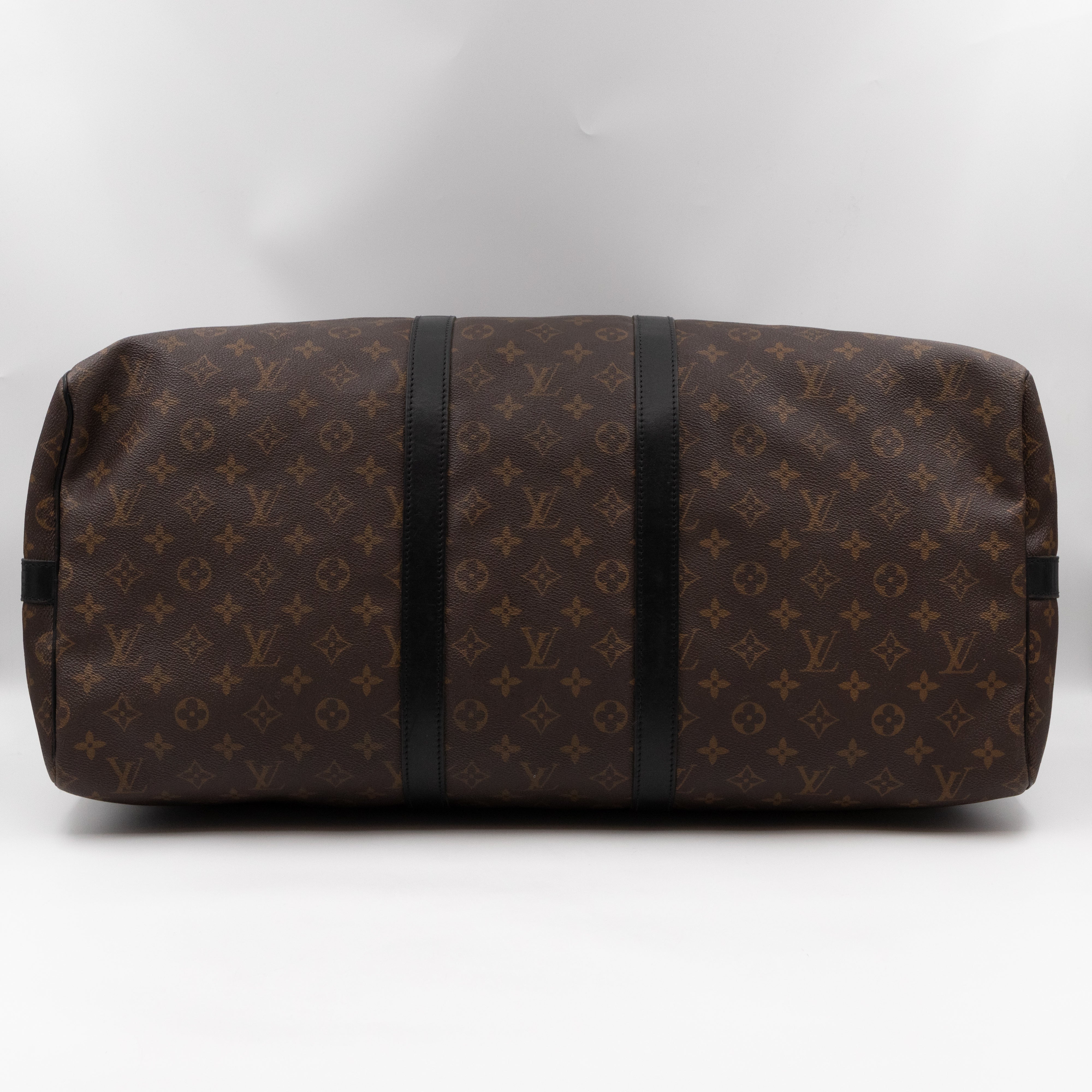 Keepall 55 Bandouliere Monogram Macassar