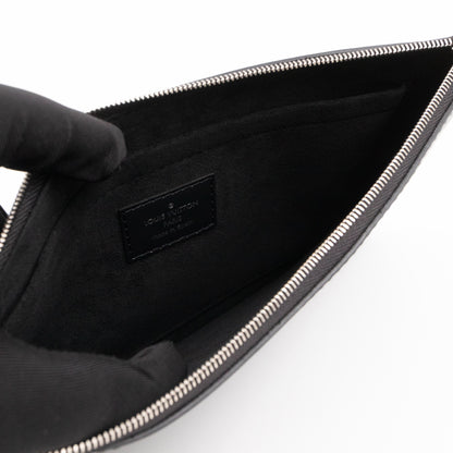 Neverfull MM Black Epi Leather with Pochette