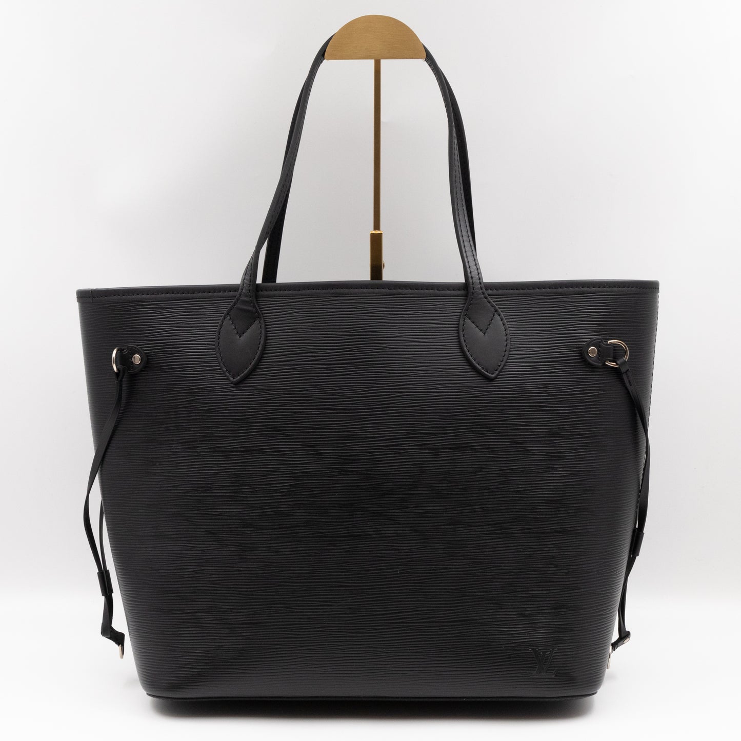 Neverfull MM Black Epi Leather with Pochette