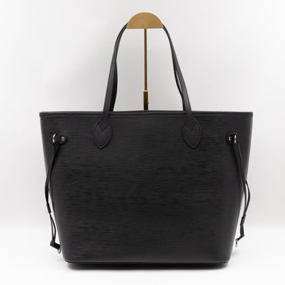 Neverfull MM Black Epi Leather with Pochette