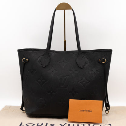 Neverfull MM Black Monogram Empreinte