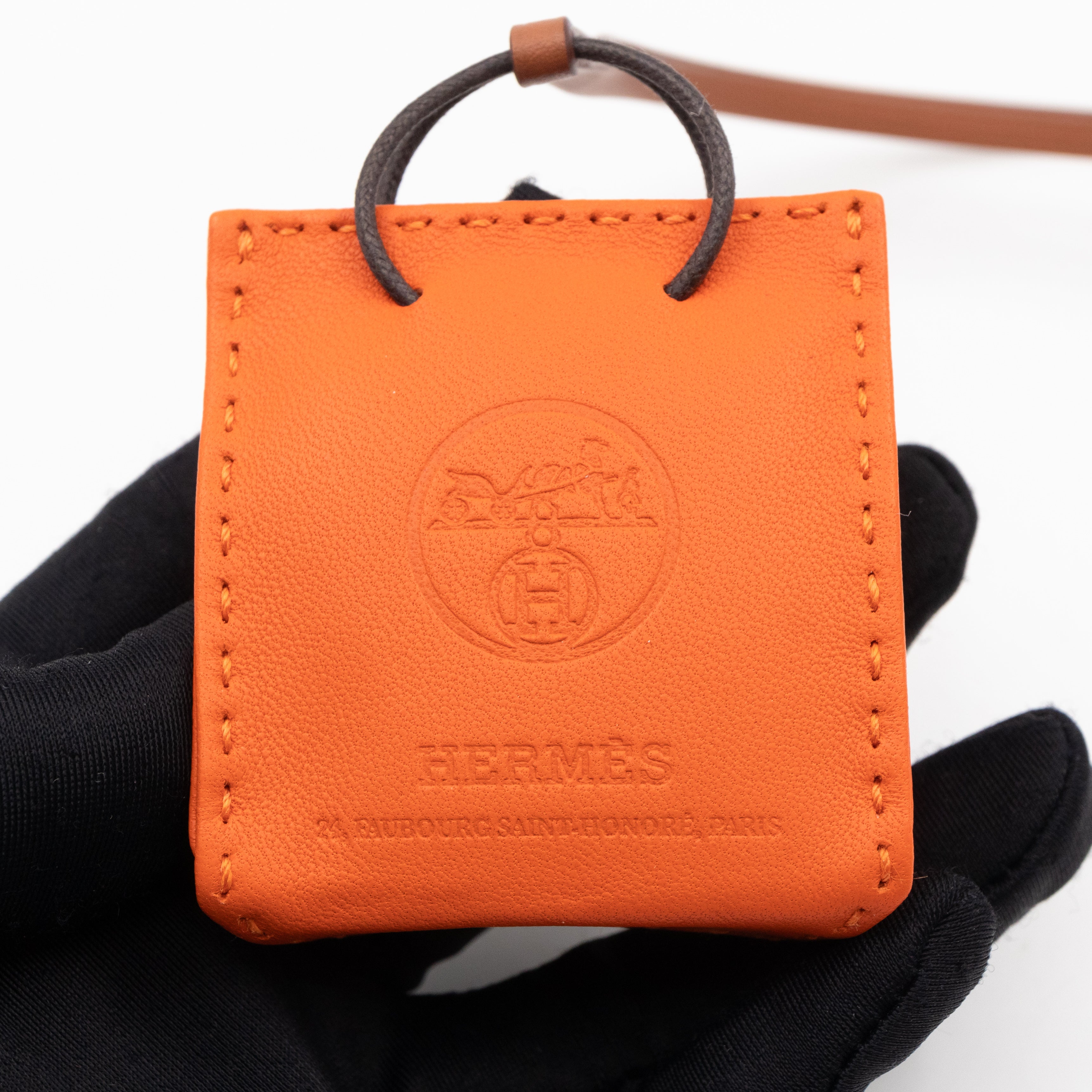 Orange Bag Charm