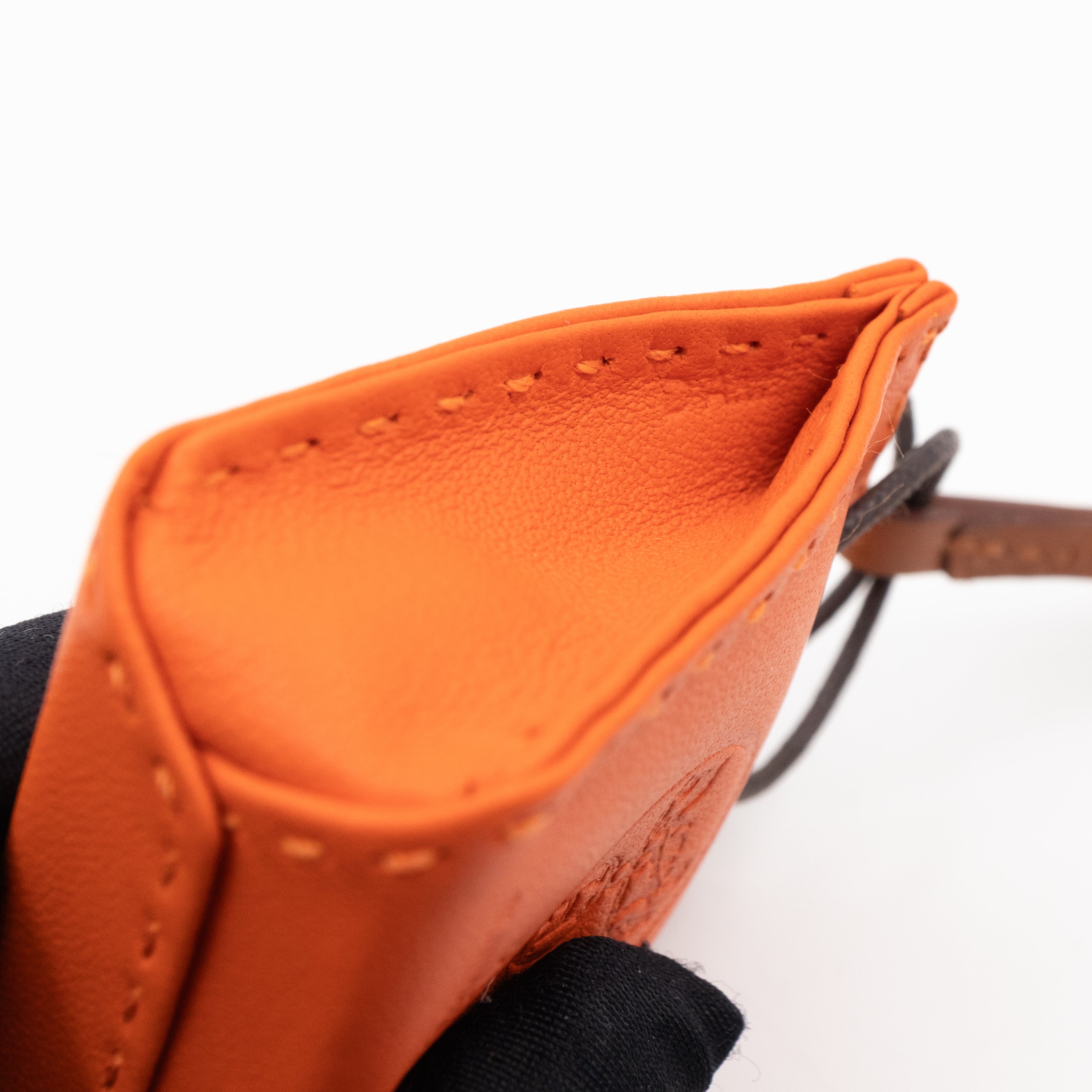 Orange Bag Charm