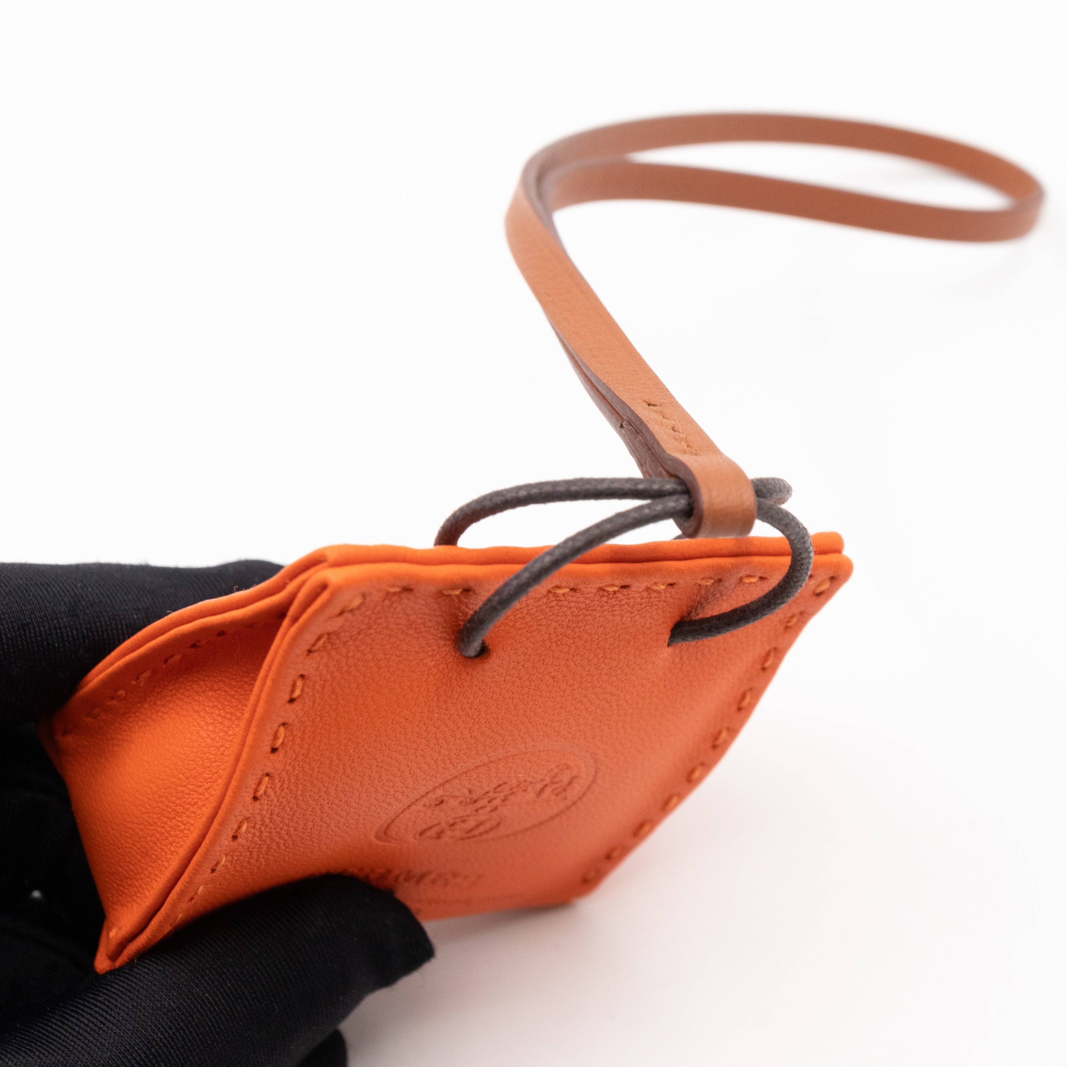 Orange Bag Charm