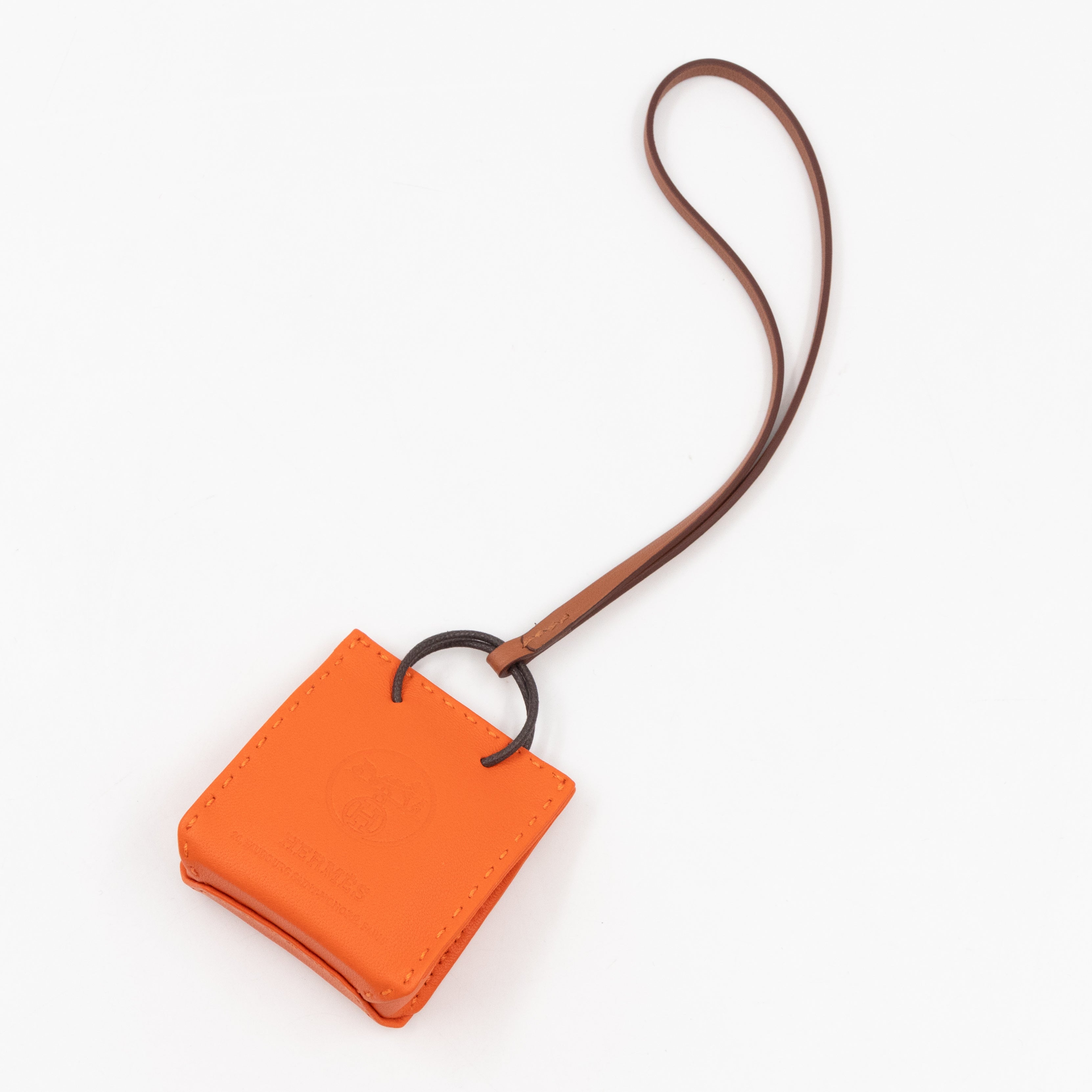 Orange Bag Charm