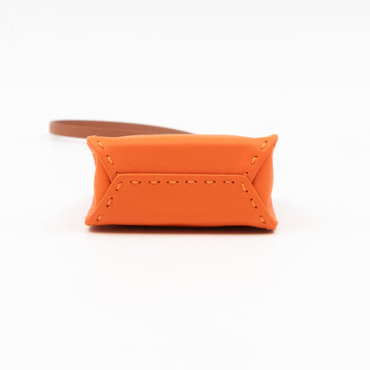 Orange Bag Charm