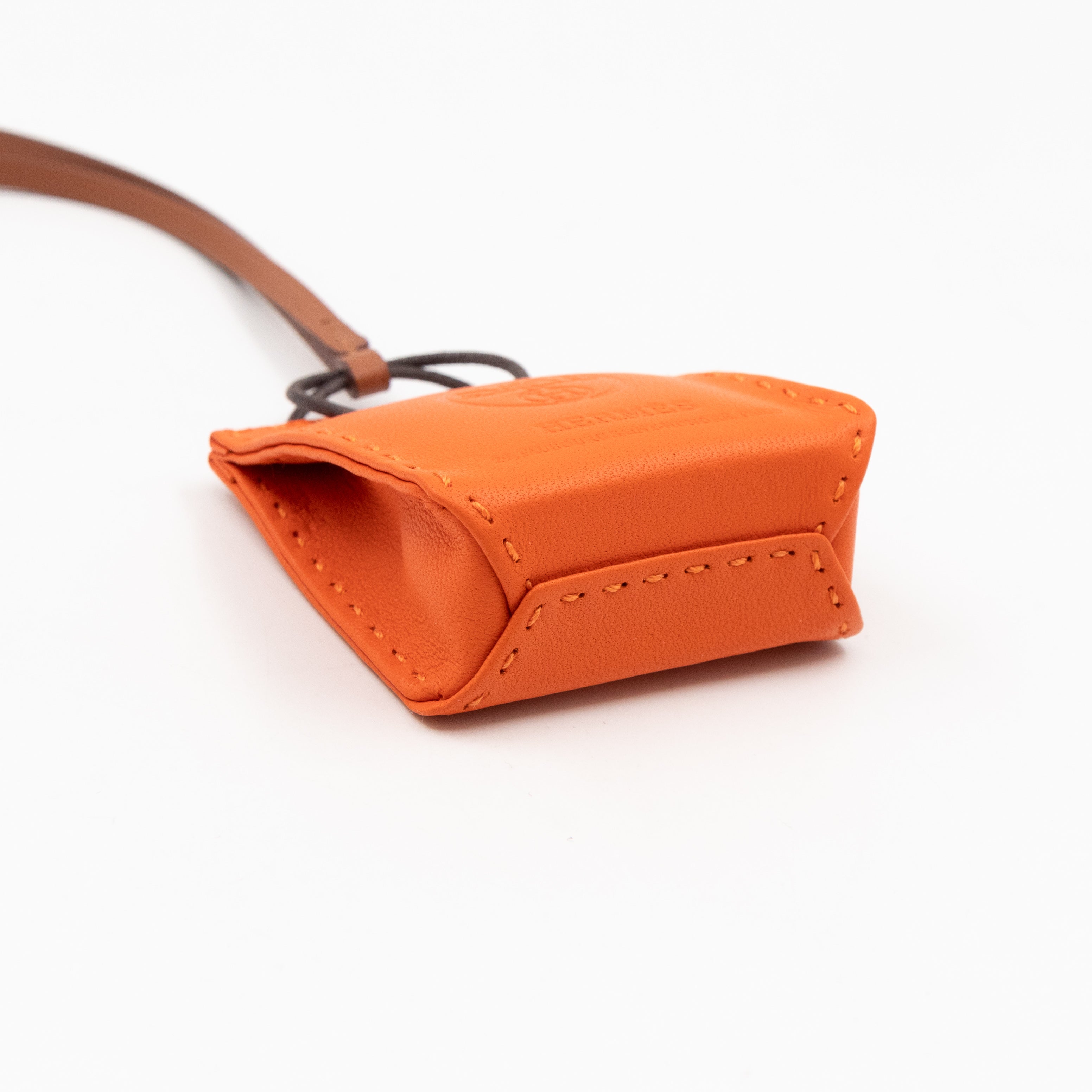 Orange Bag Charm