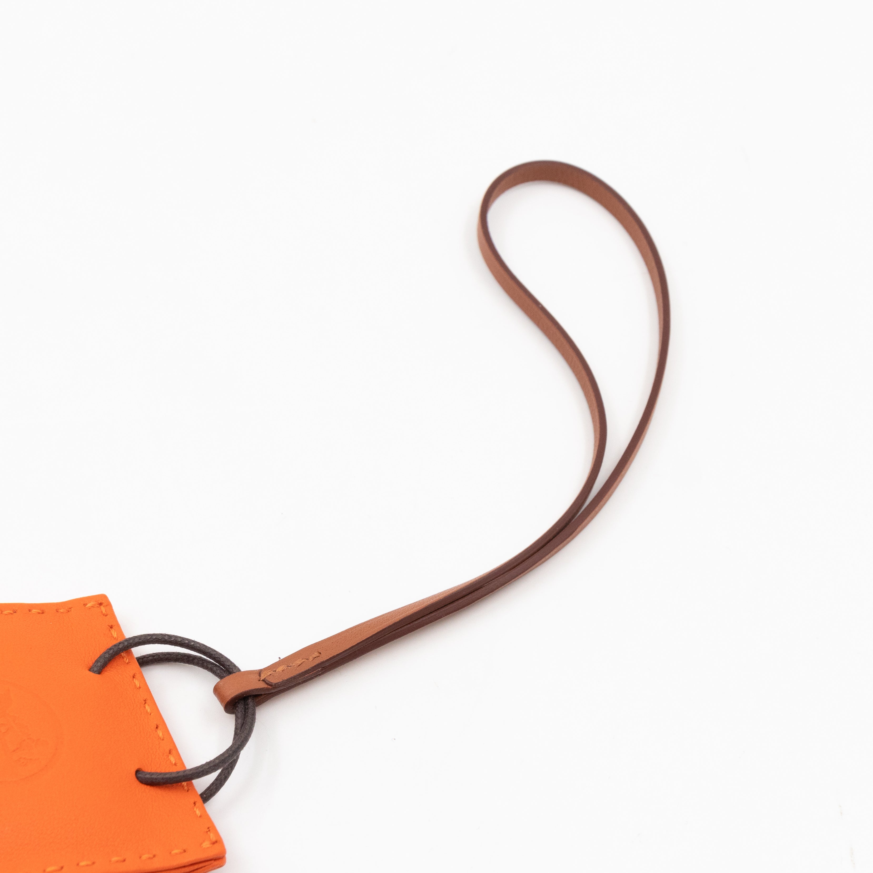 Orange Bag Charm