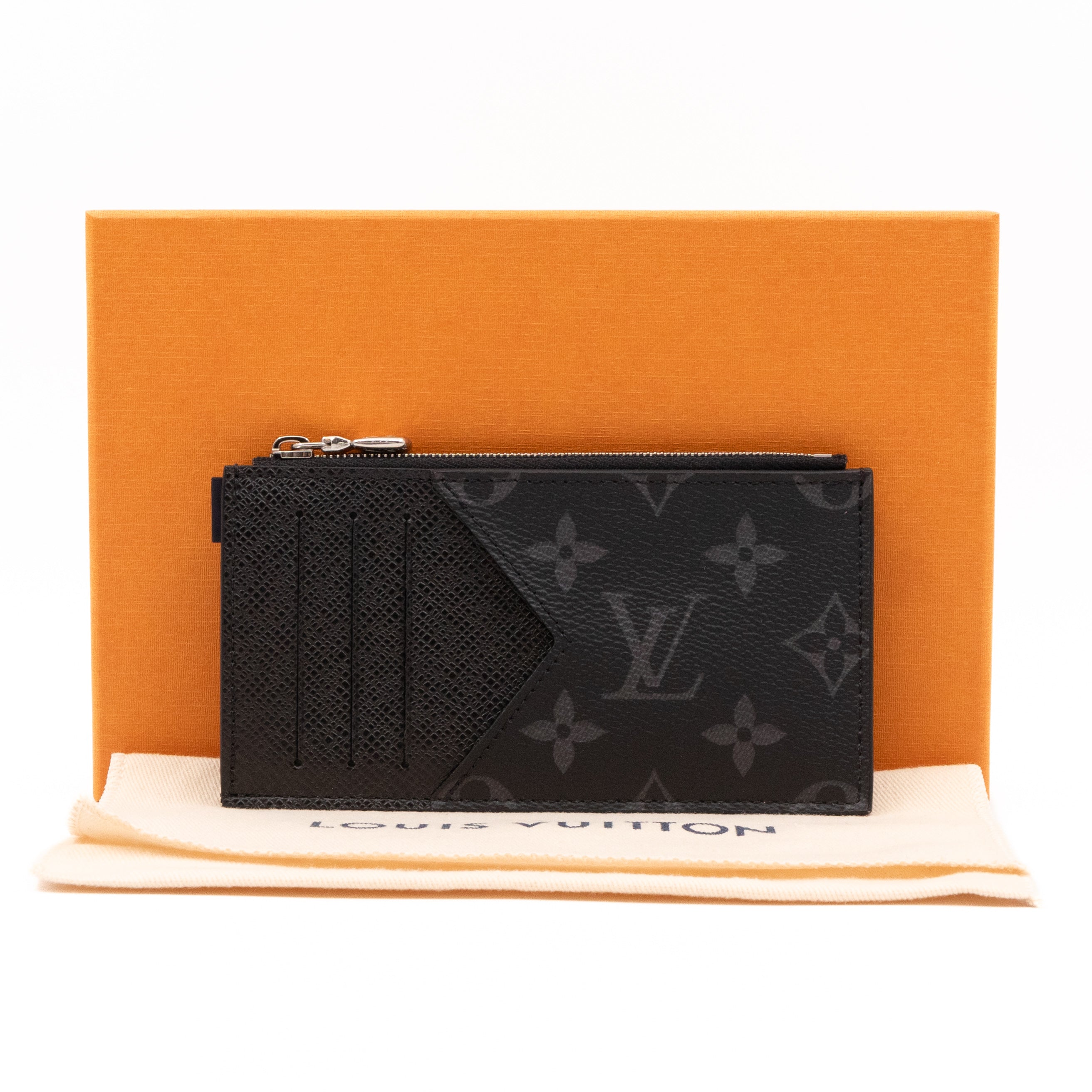 Coin Card Holder Monogram Eclipse