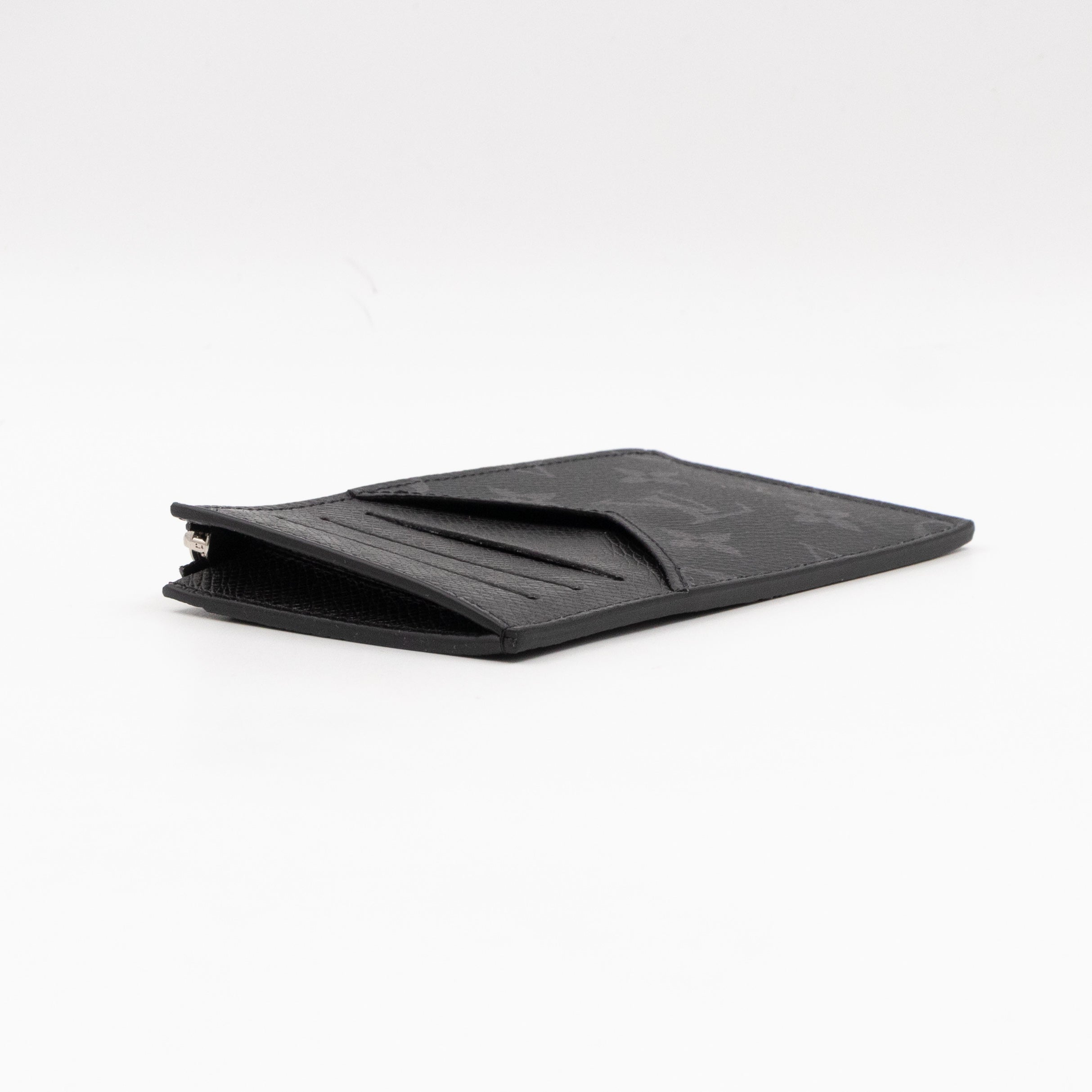 Coin Card Holder Monogram Eclipse