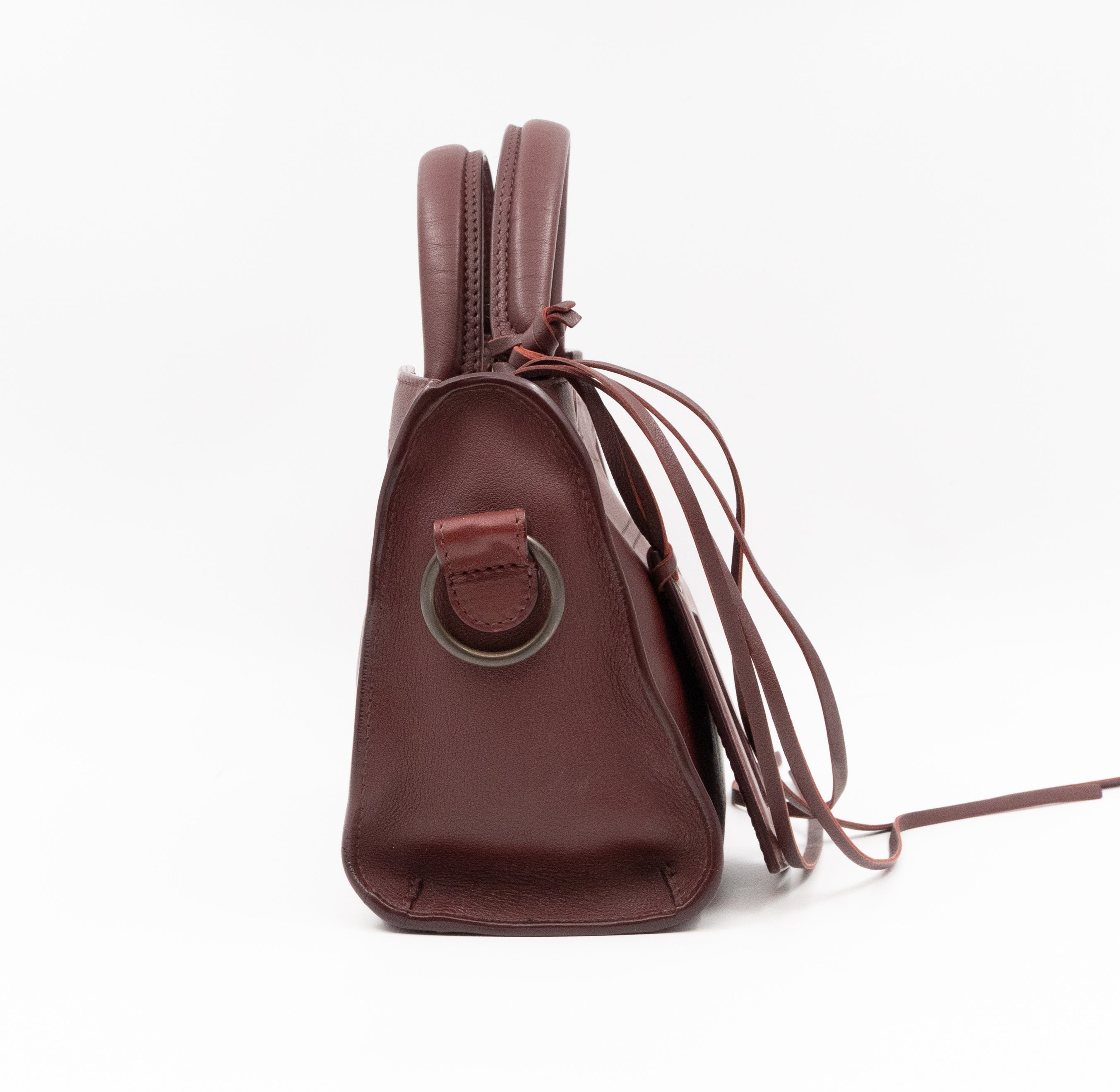 Mini City Blackout Burgundy