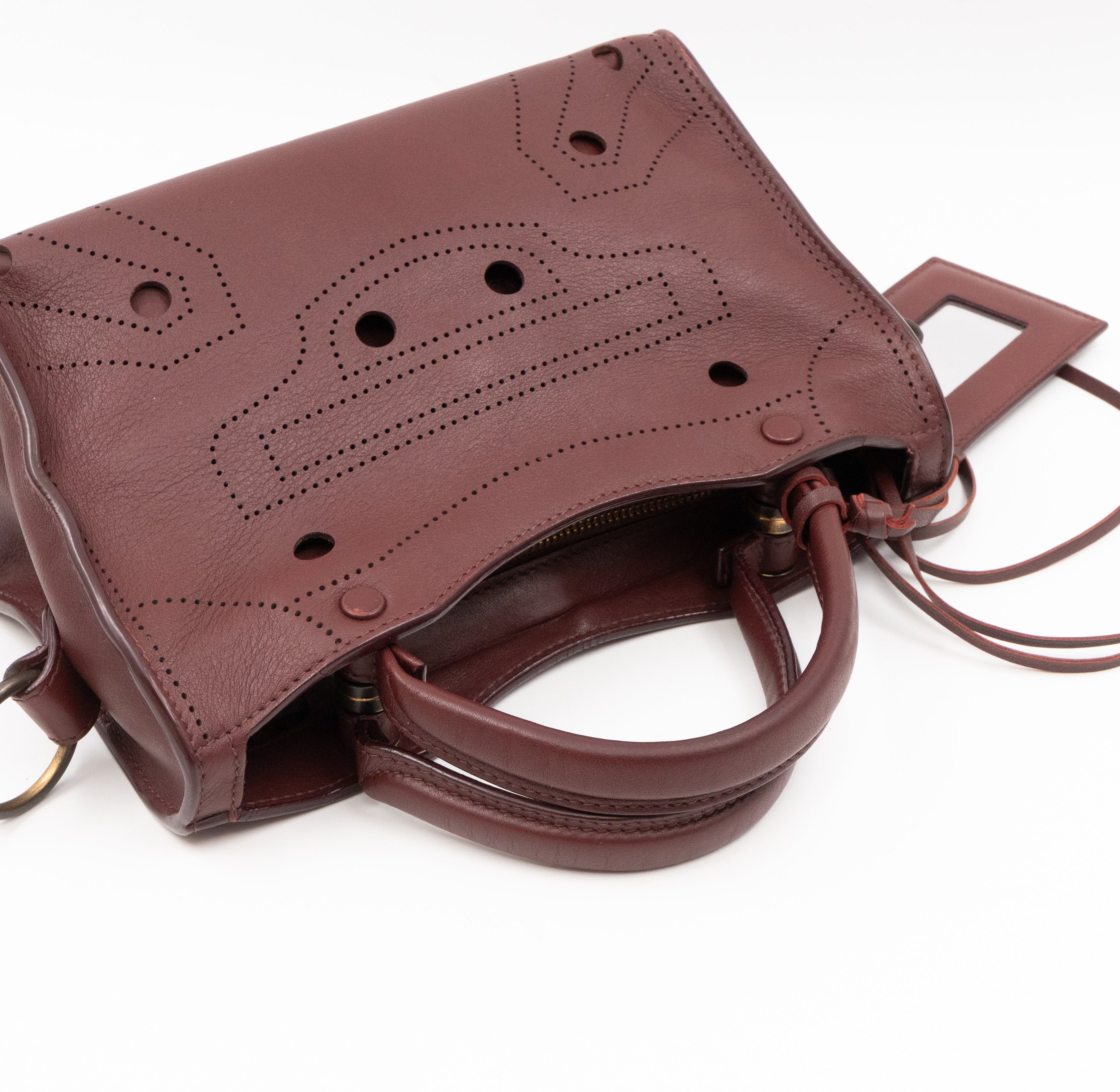 Mini City Blackout Burgundy