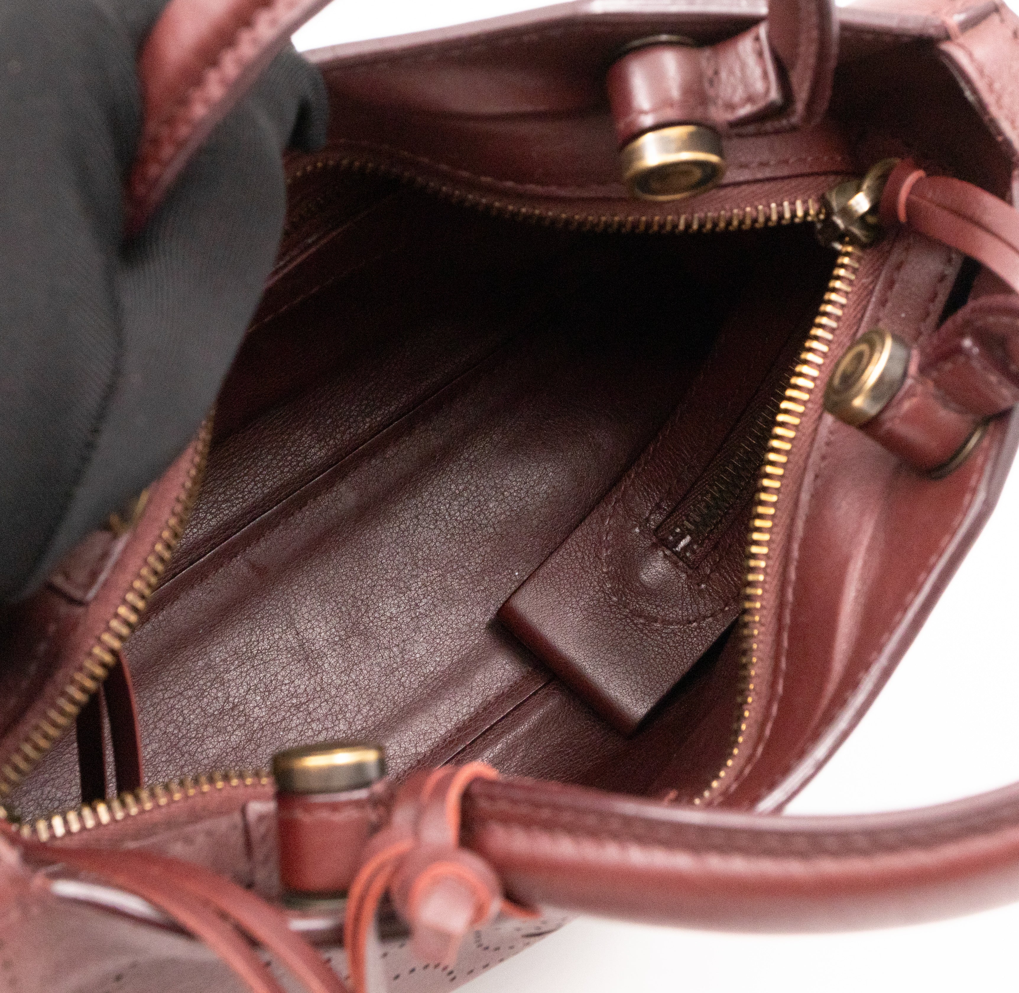 Mini City Blackout Burgundy